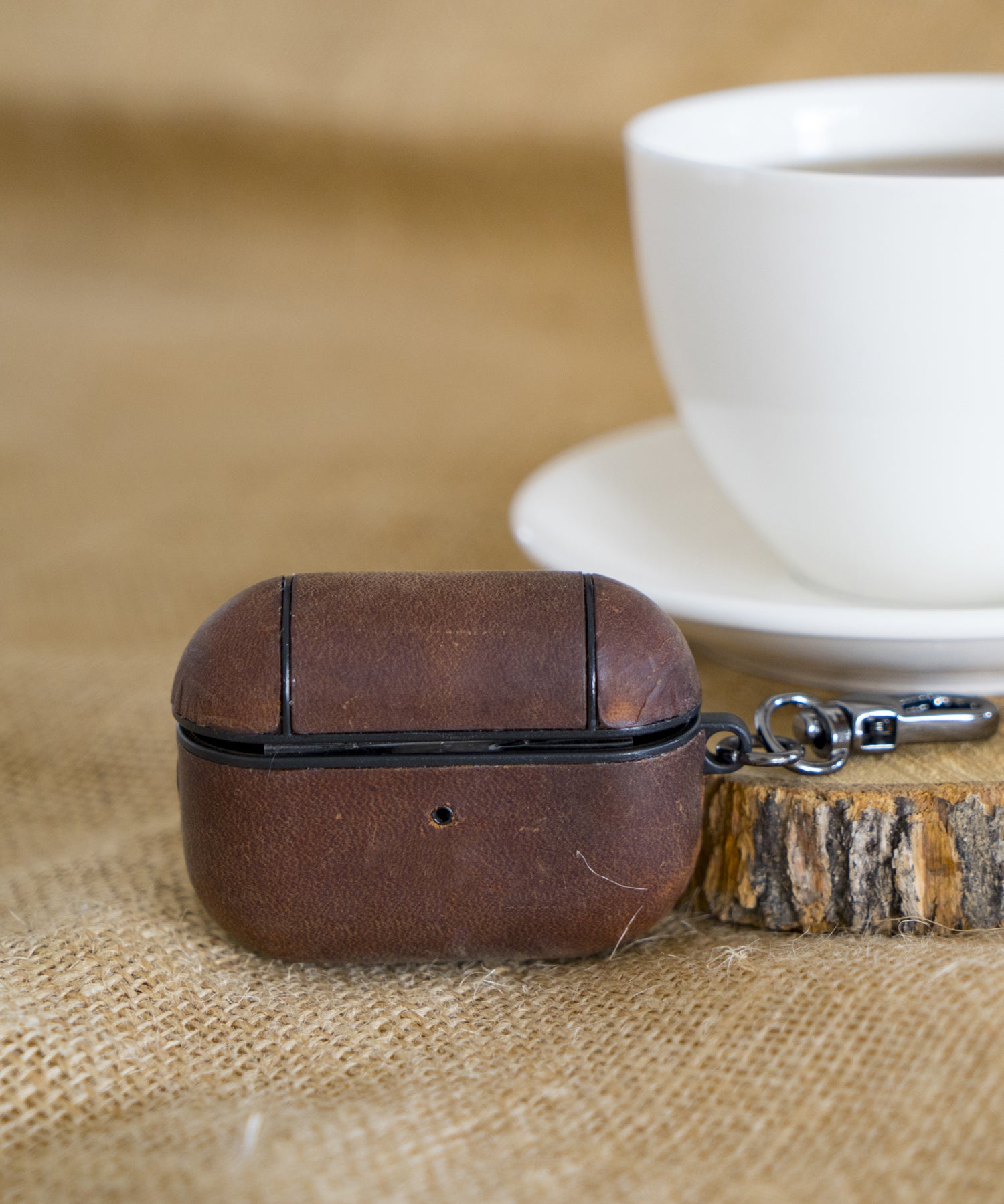 Handcrafted genuine leather AirPods cases compatible with all models