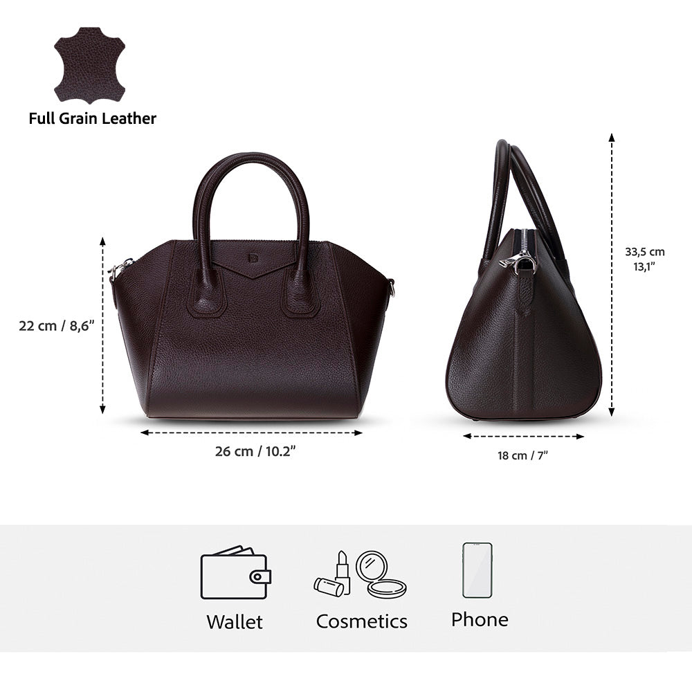 Oran Women's Leather Bag, Medium