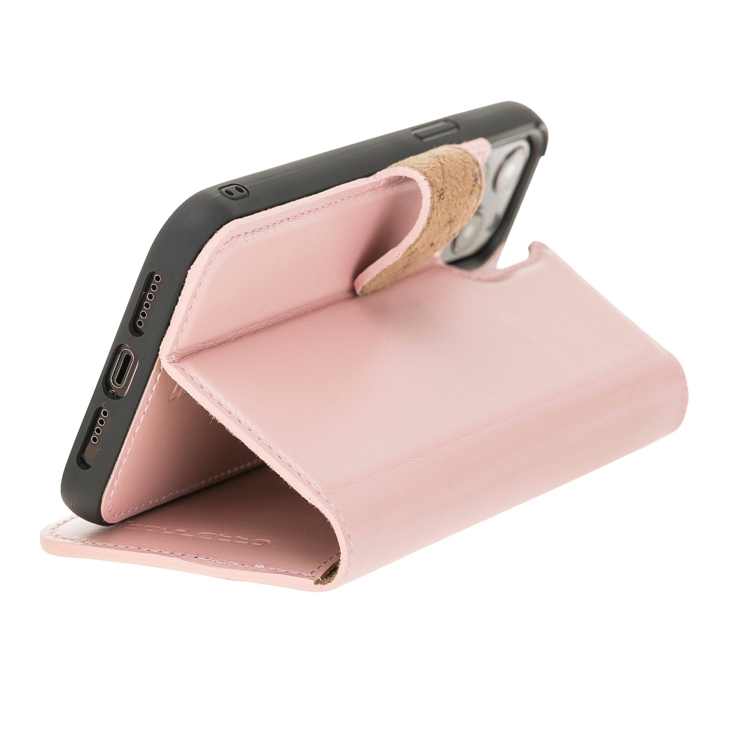 iPhone 12 Series Genuine Leather Magic Detachable Wallet Cases