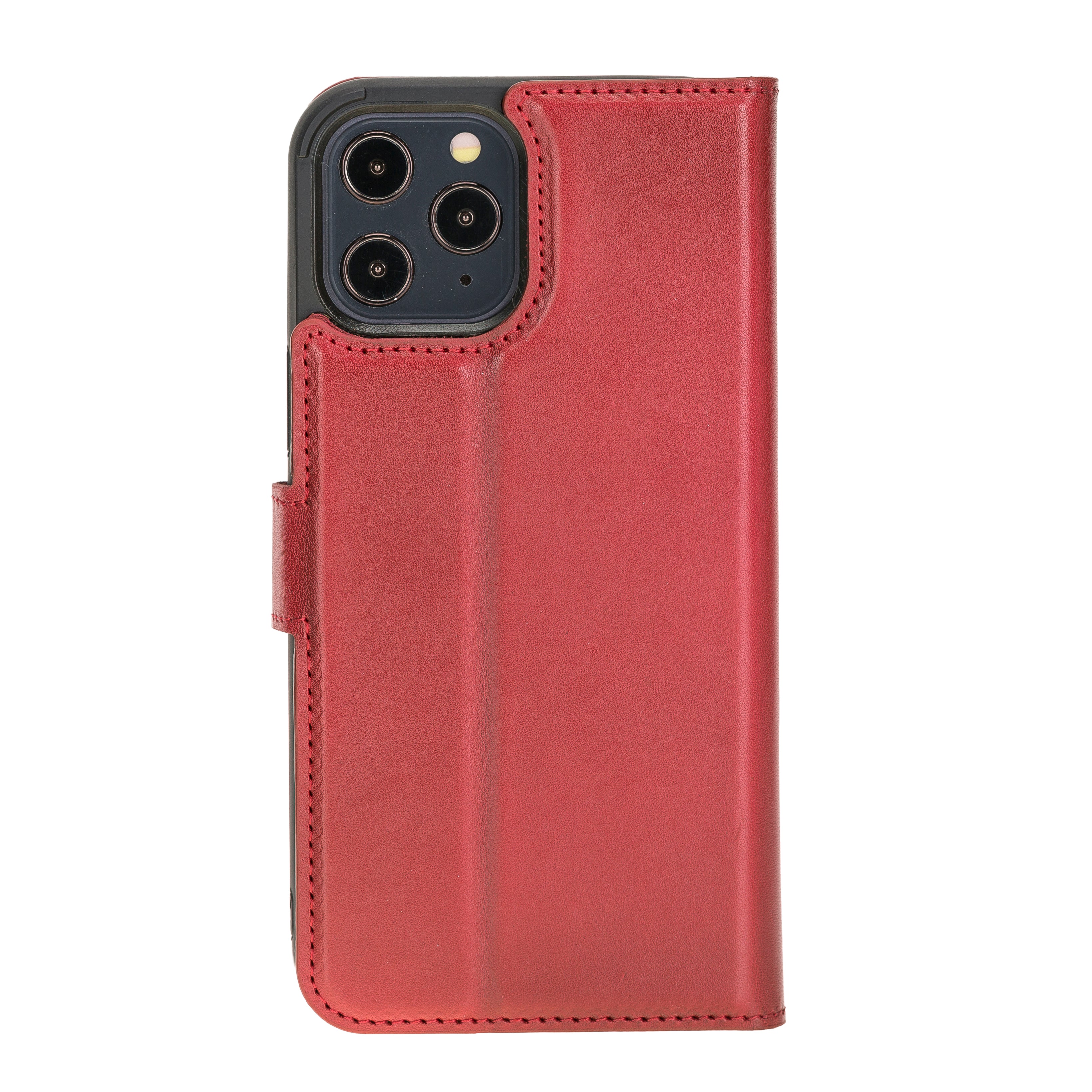 iPhone 12 Series Genuine Leather Magic Detachable Wallet Cases