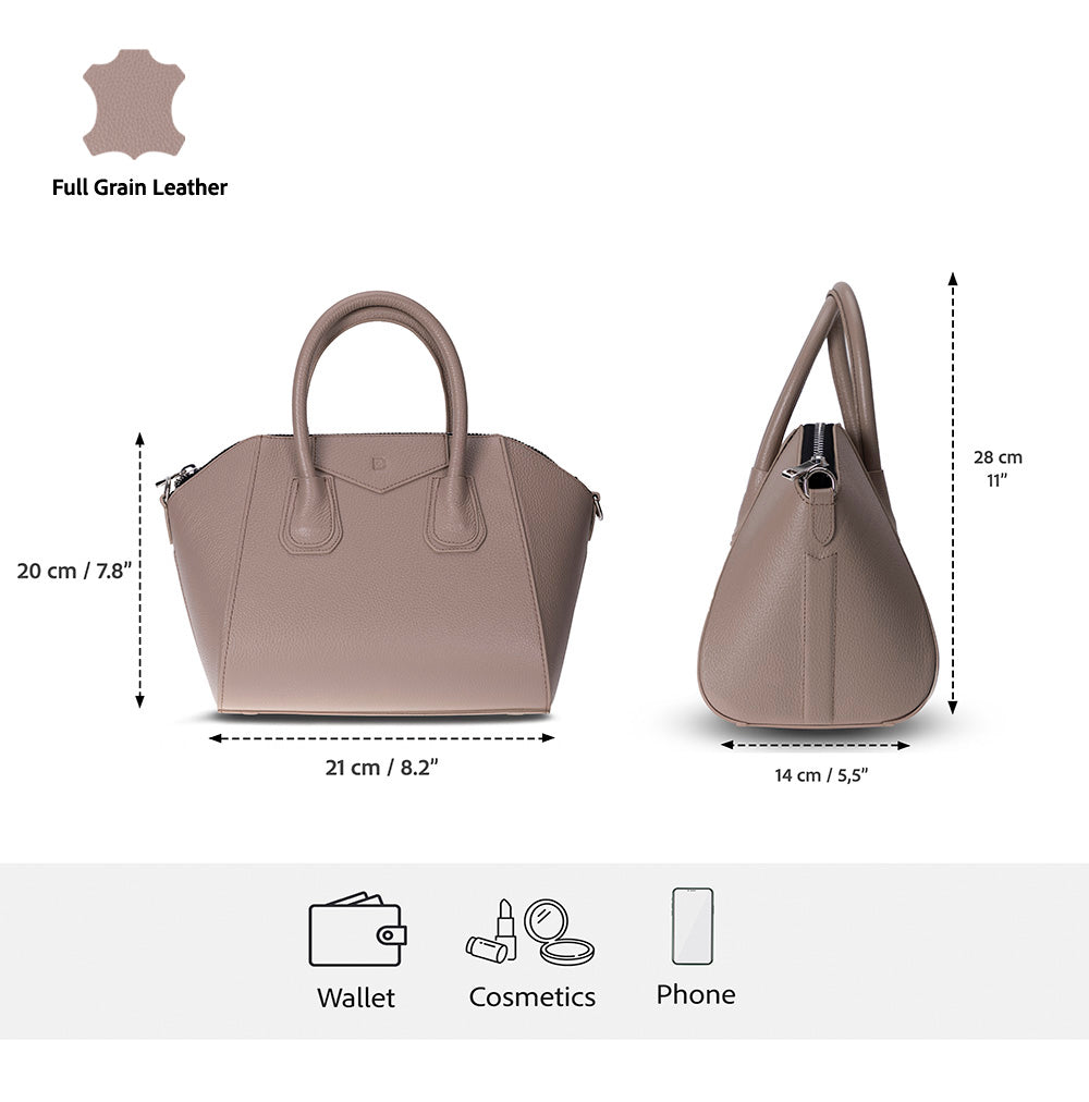 Oran Women's Leather Bag, Medium