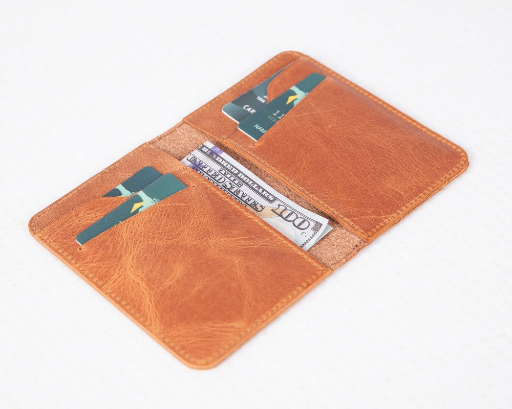 Porte-cartes en cuir Enrico