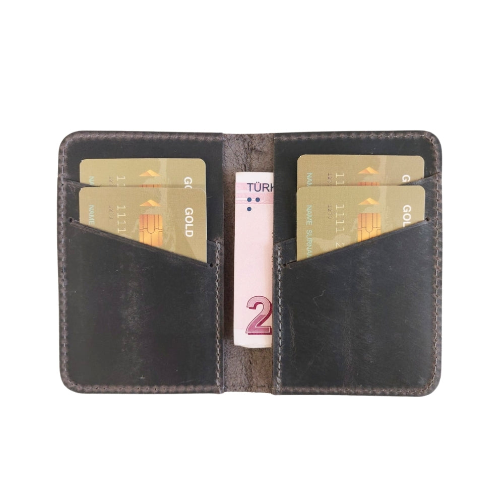 Porte-cartes en cuir Enrico