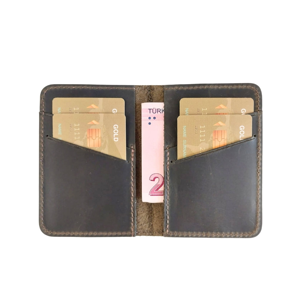 Porte-cartes en cuir Enrico