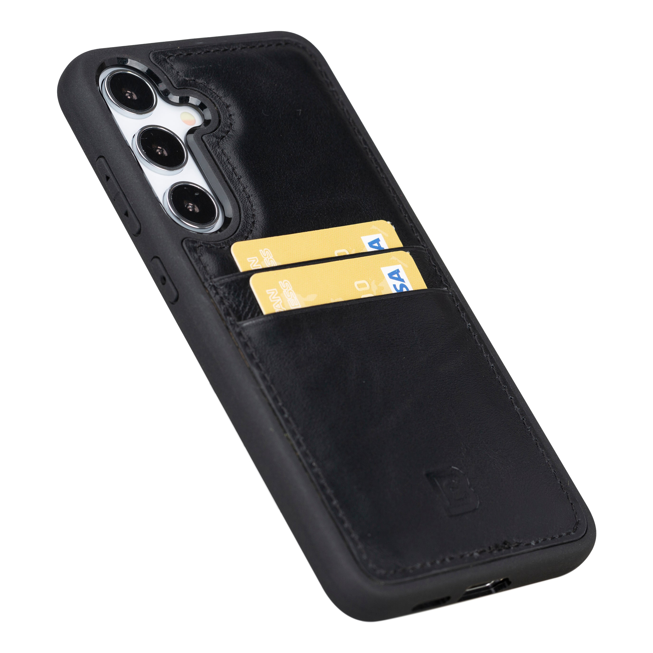Samsung Galaxy S25 (6.2") Flex Cover Leather Case with Card Holder