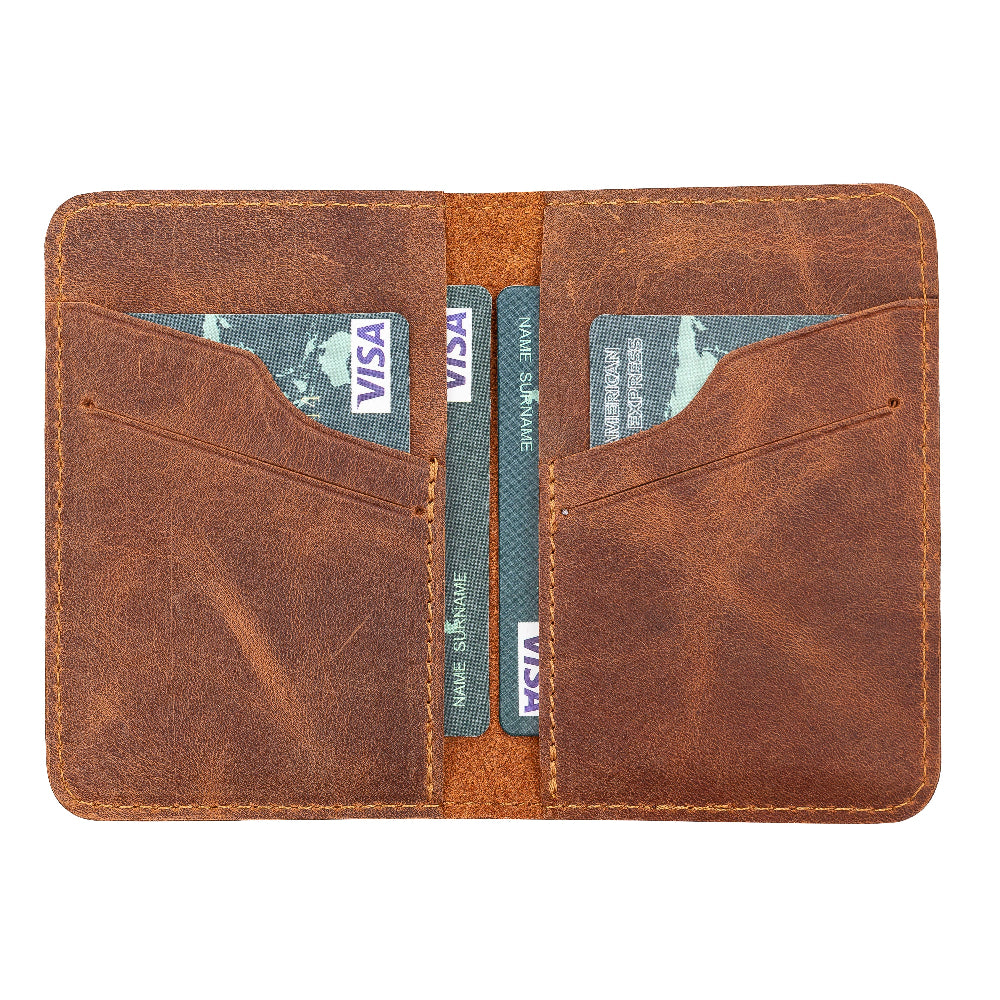 Porte-cartes en cuir Enrico