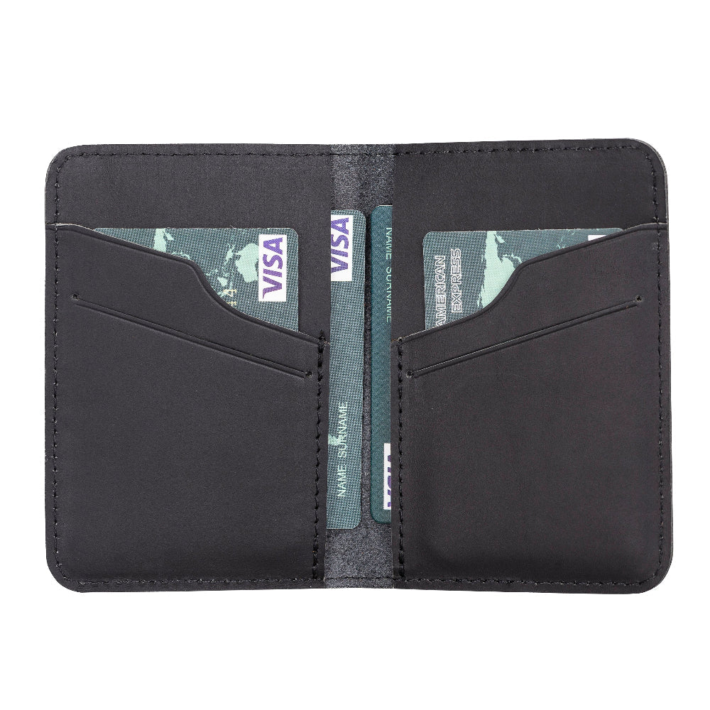 Porte-cartes en cuir Enrico