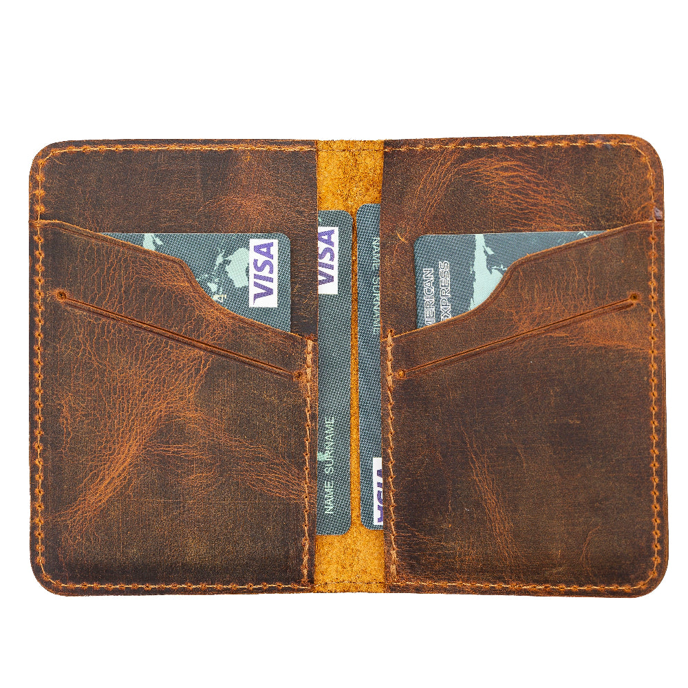 Porte-cartes en cuir Enrico