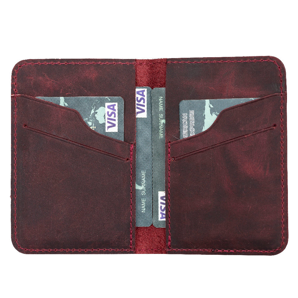 Porte-cartes en cuir Enrico