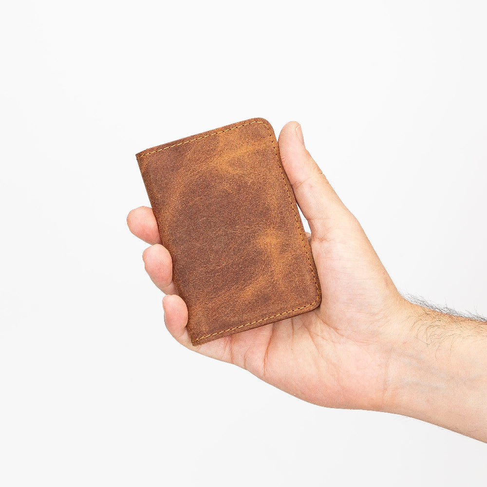 Porte-cartes en cuir Enrico