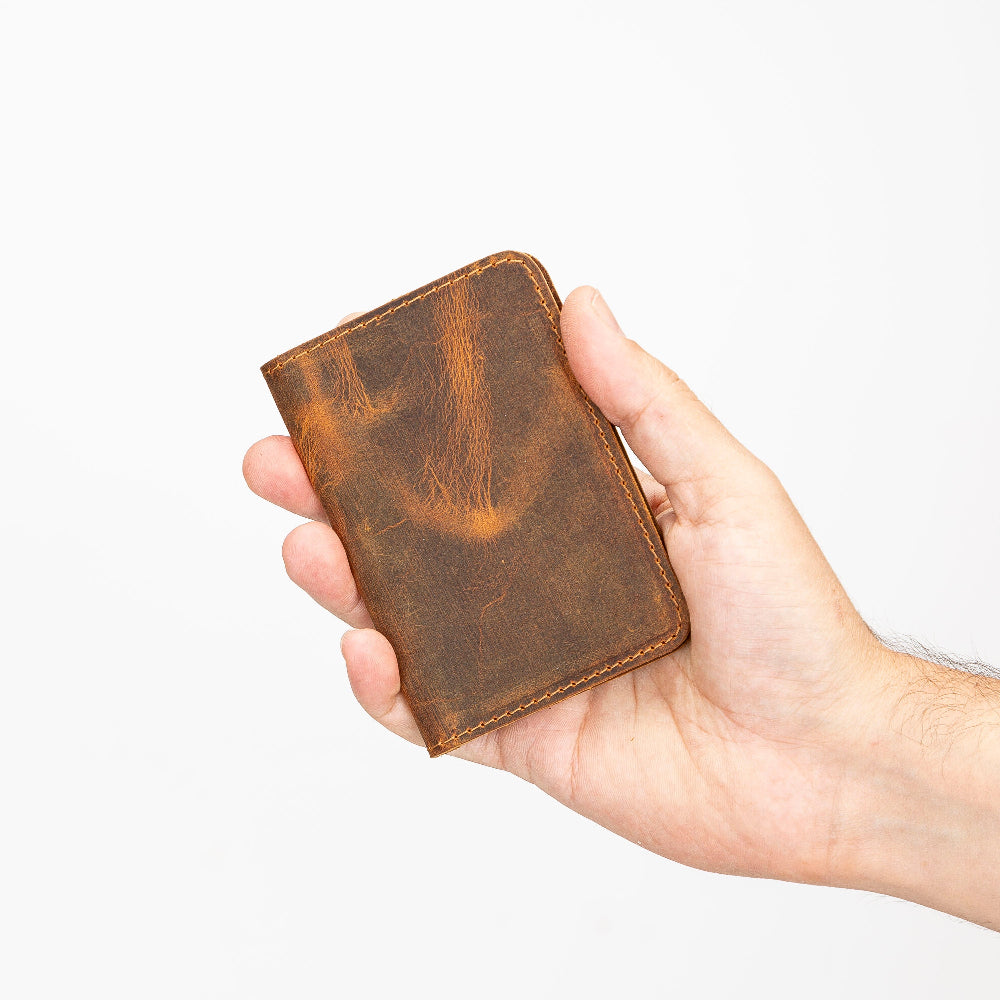 Porte-cartes en cuir Enrico