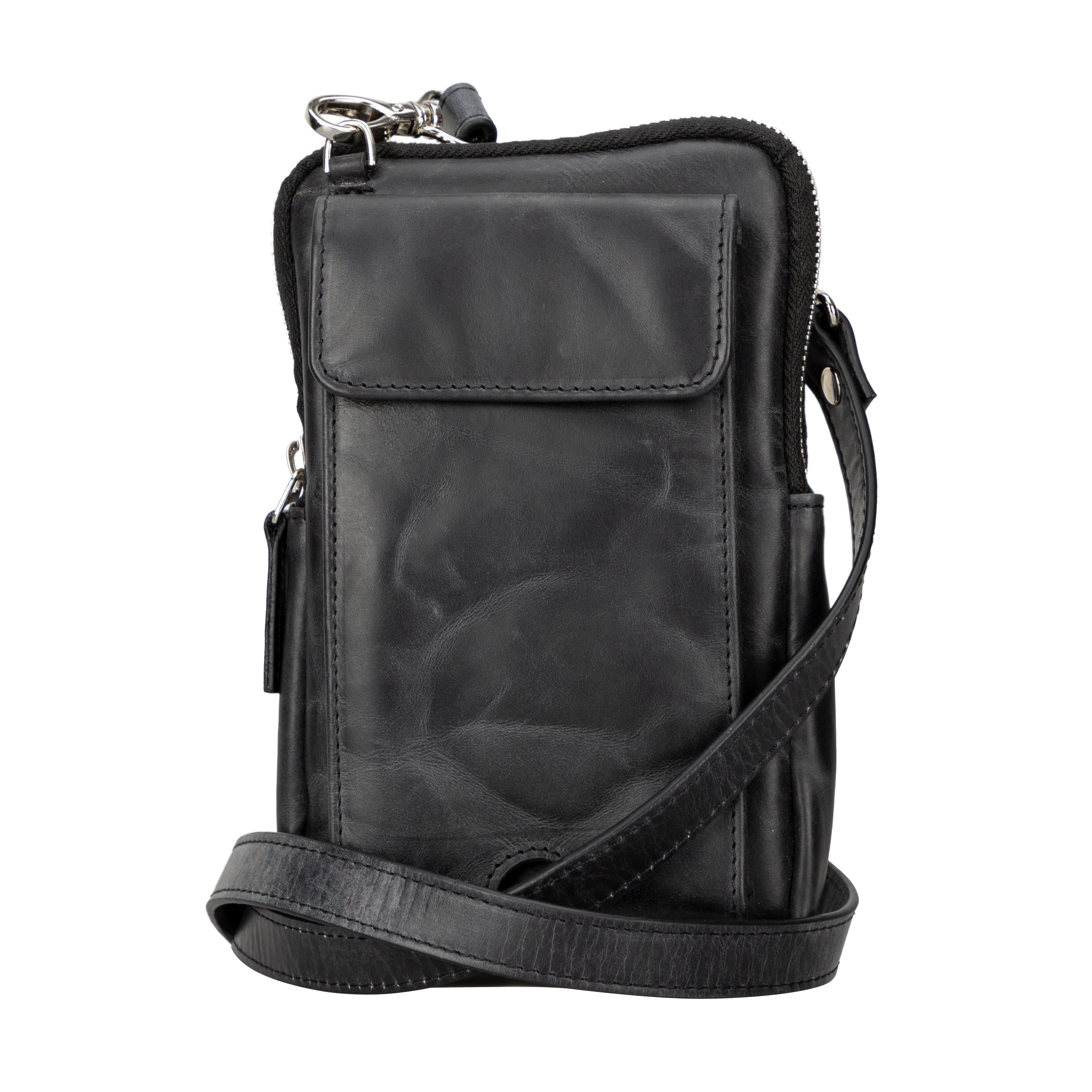 Nino Genuine Leather Crossbody Bag