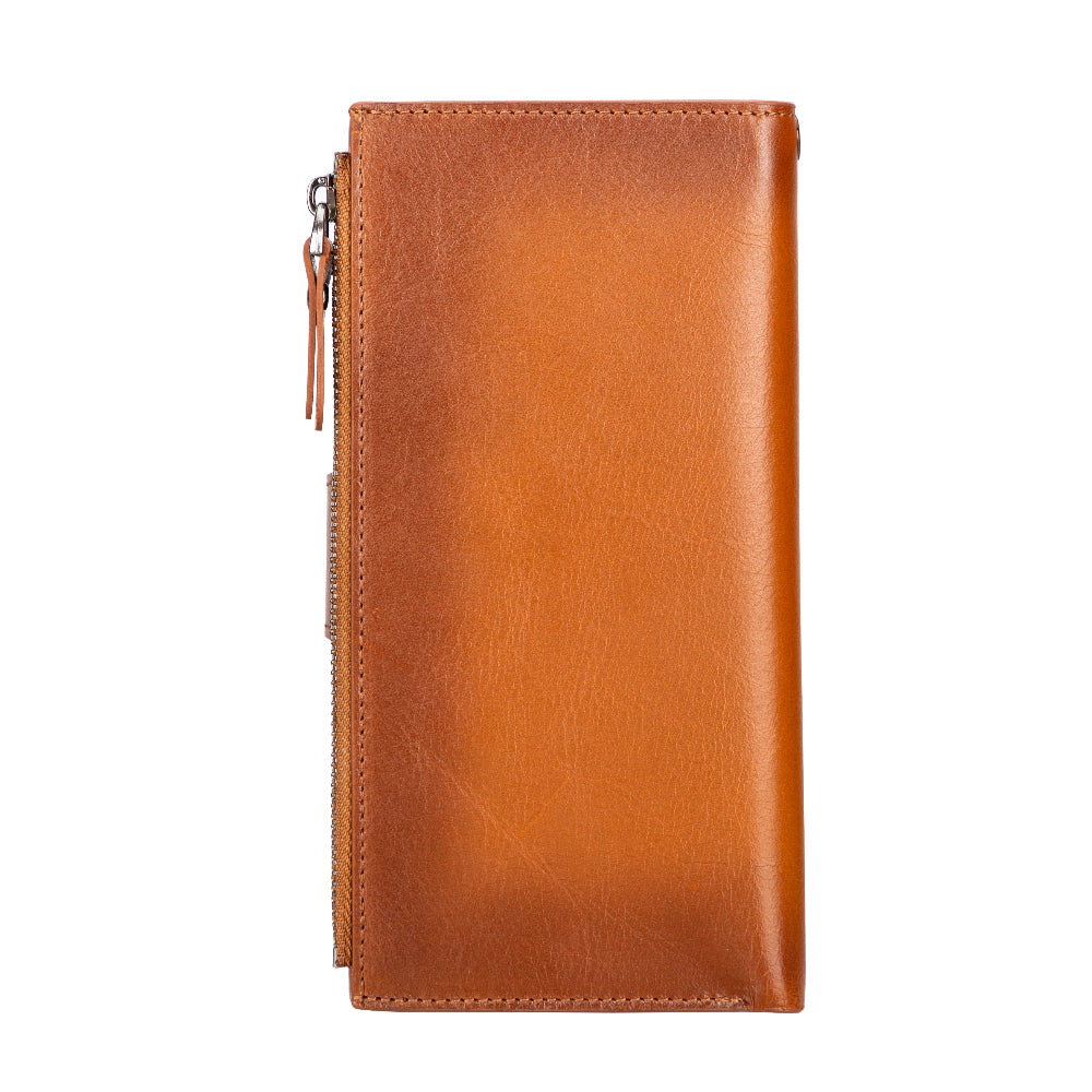 Lozan Strap Genuine Leather Crossbody Wallet