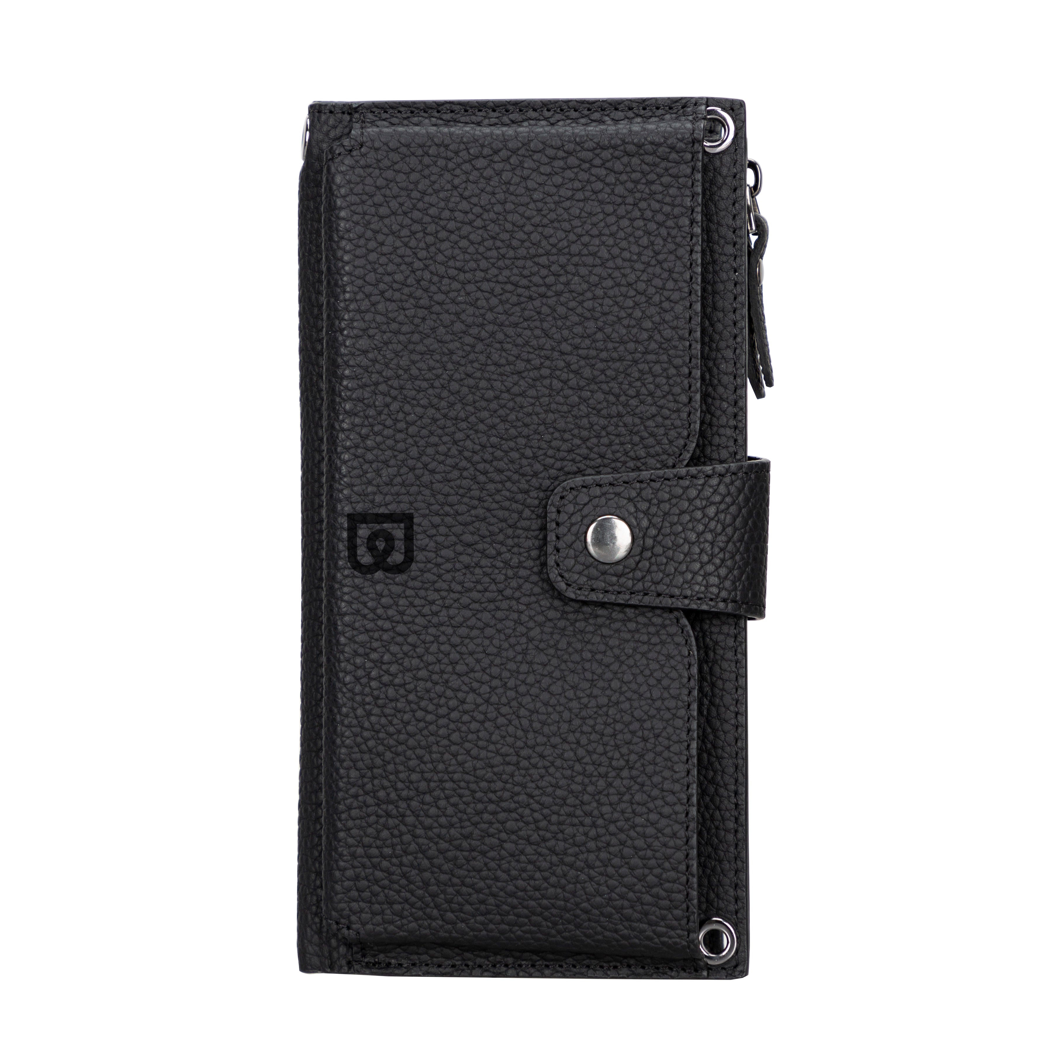 Nexora Genuine Leather Strap Crossbody Wallet for Women