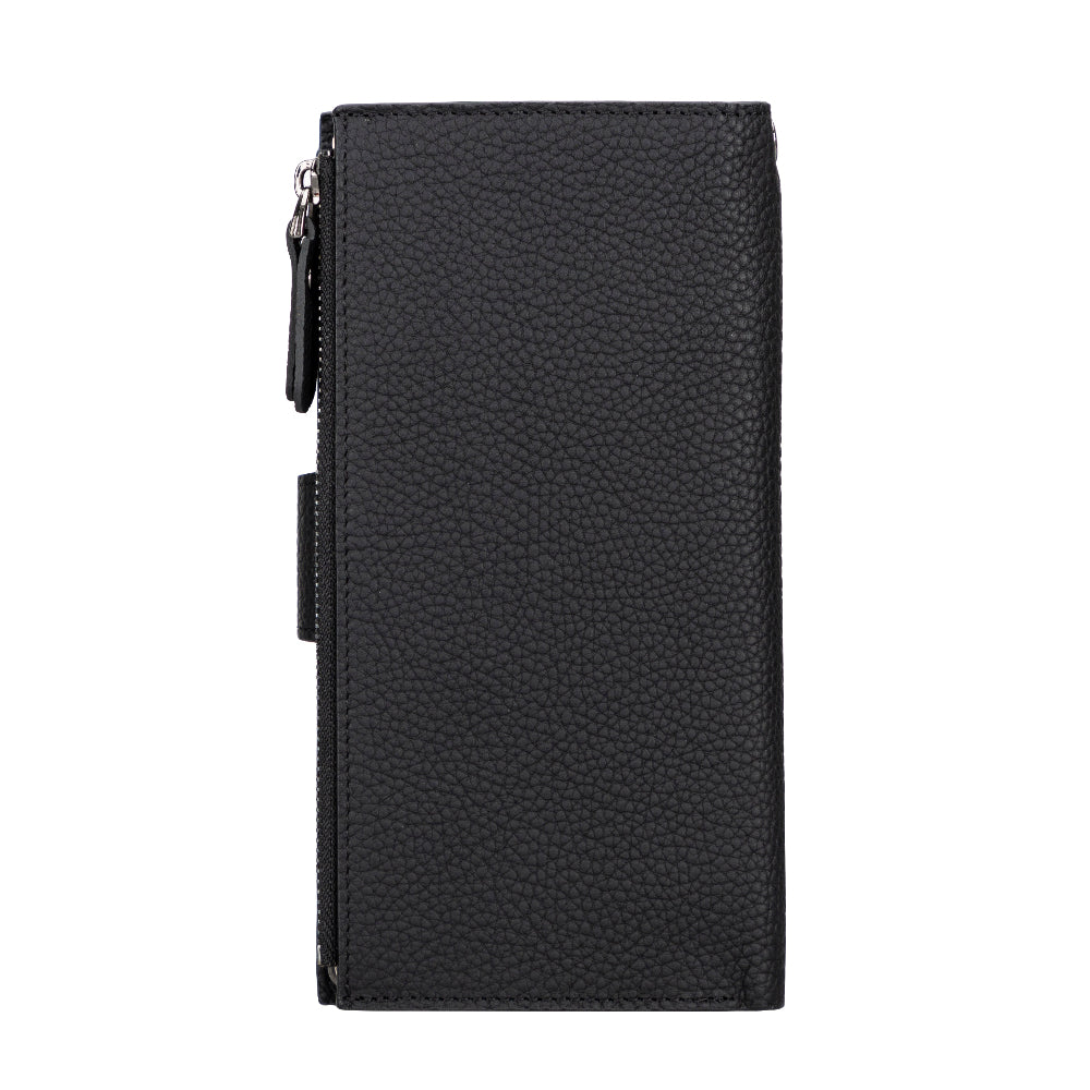 Lozan Strap Genuine Leather Crossbody Wallet