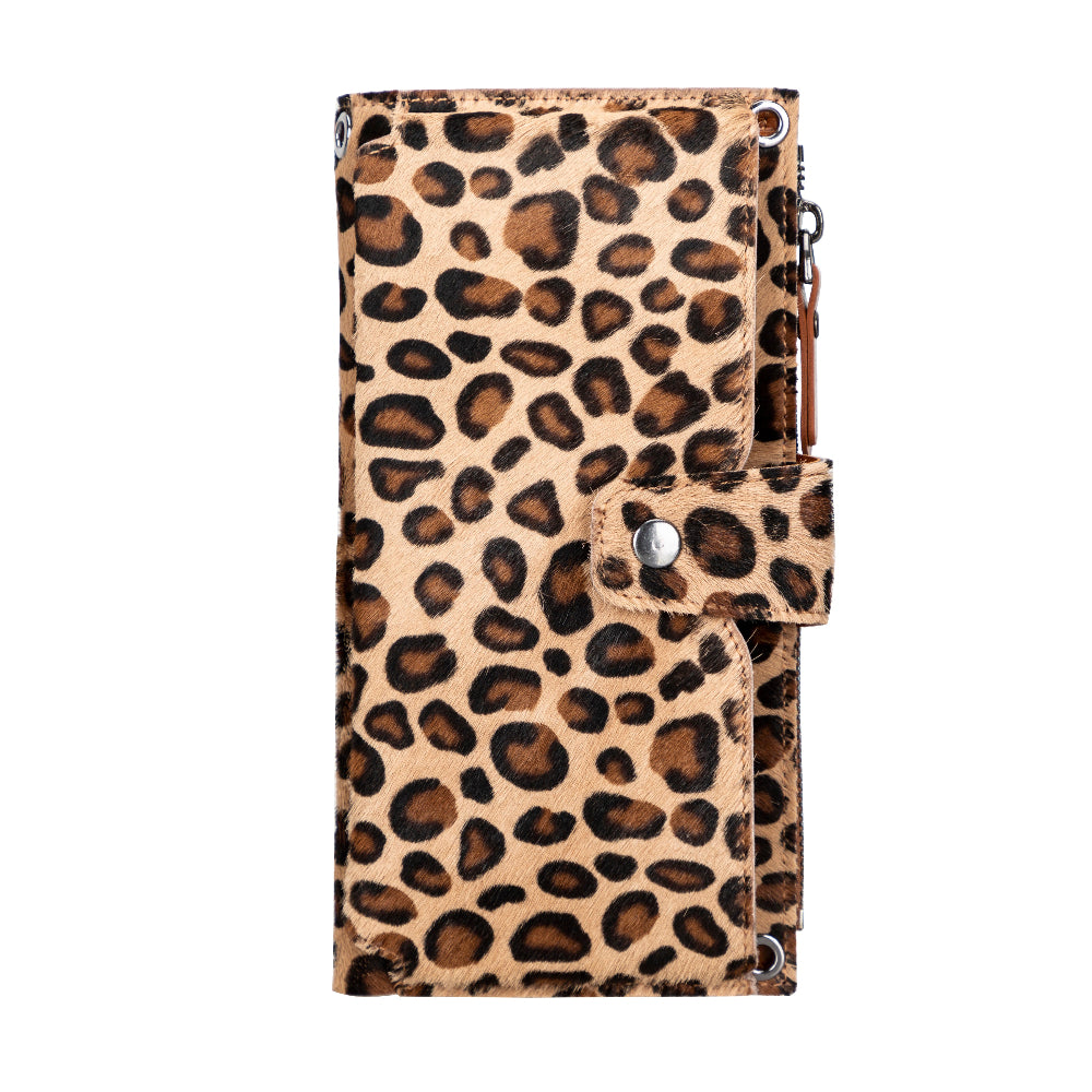 Lozan Strap Genuine Leather Crossbody Wallet