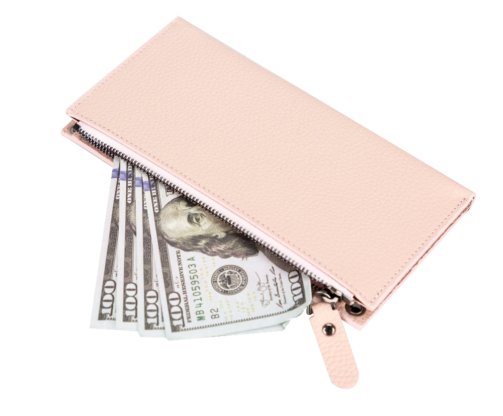 Lozan Strap Genuine Leather Crossbody Wallet