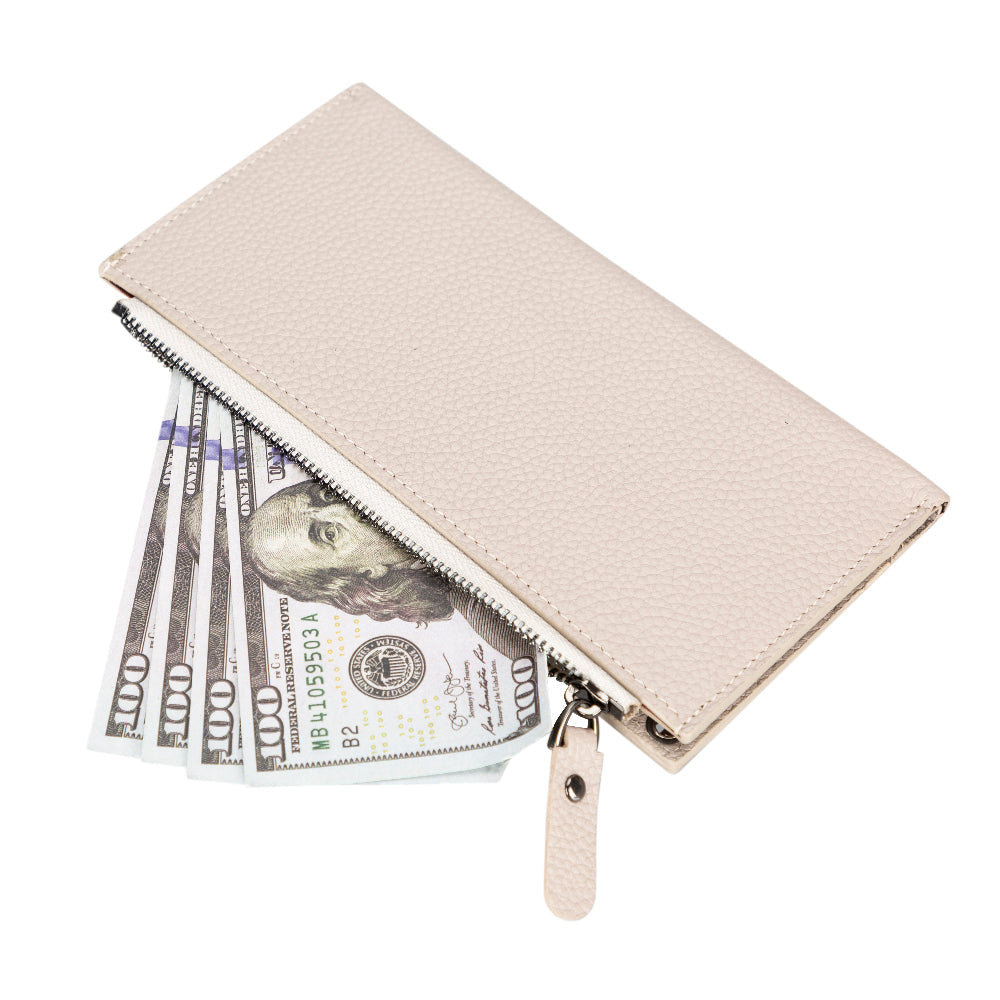 Lozan Strap Genuine Leather Crossbody Wallet