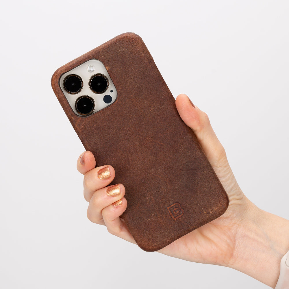 iPhone 16 Pro Max(6.9") F360 Genuine Leather Case