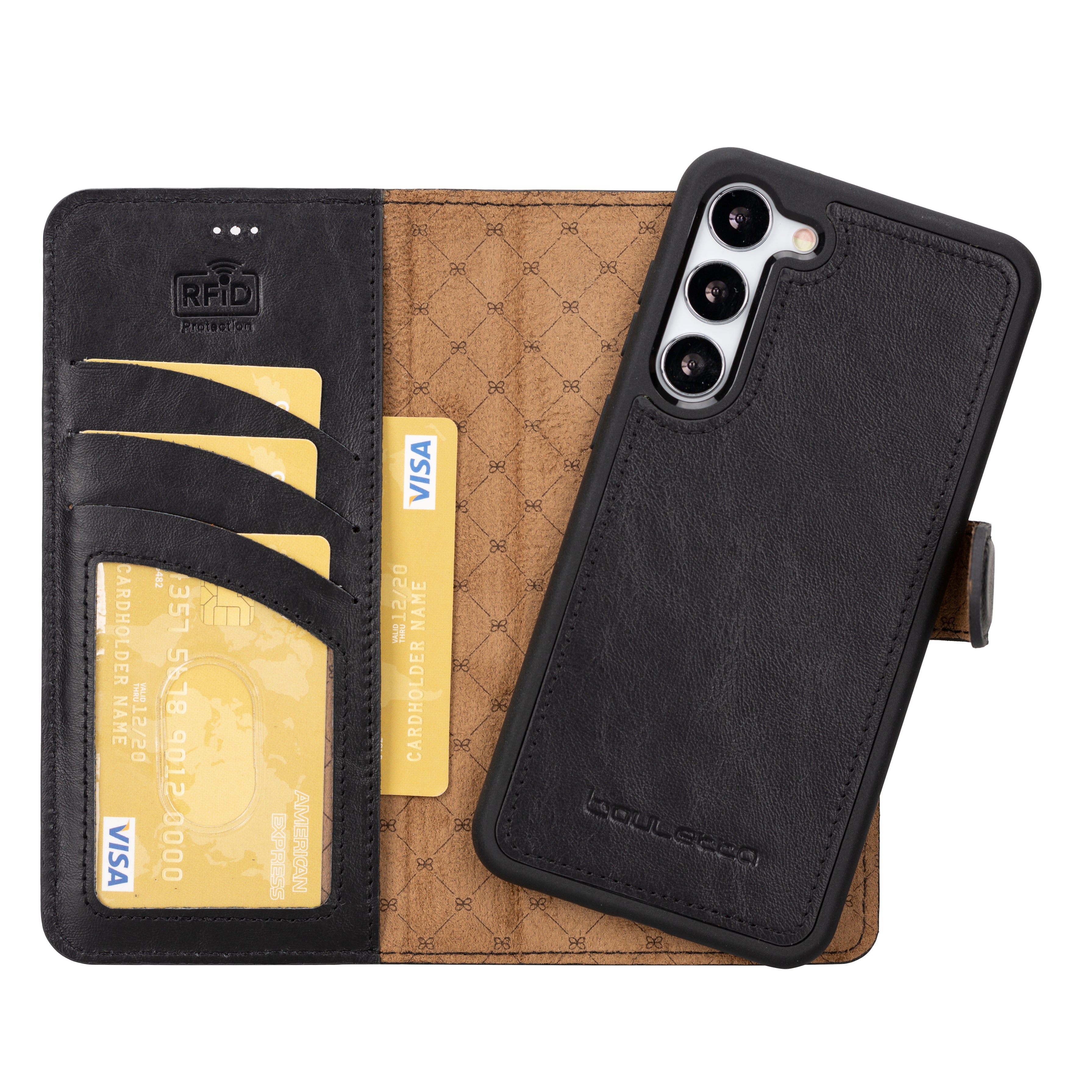 Samsung Galaxy S25 (6.2") Leather Magic Detachable Wallet Case