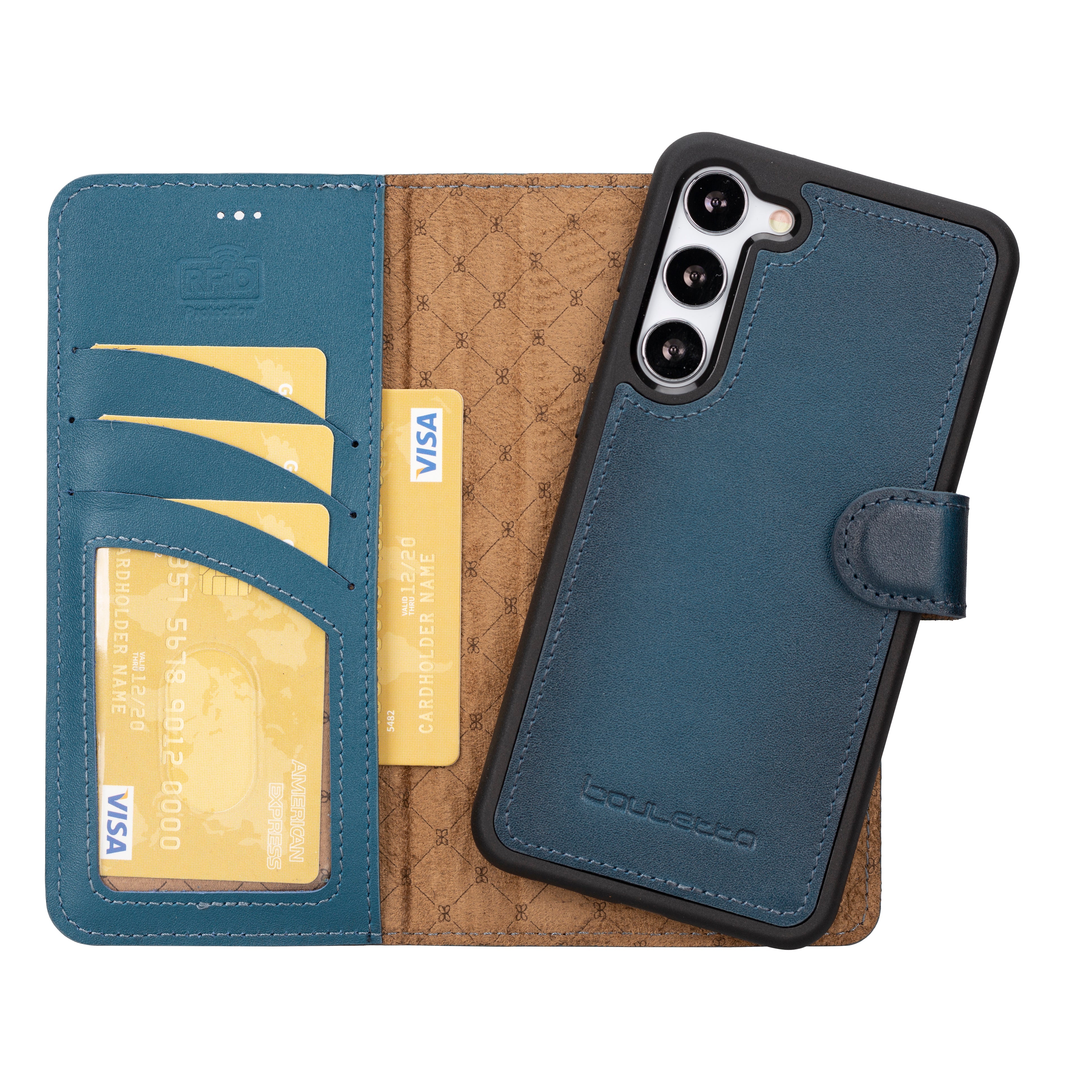 Samsung Galaxy S25 (6.2") Leather Magic Detachable Wallet Case