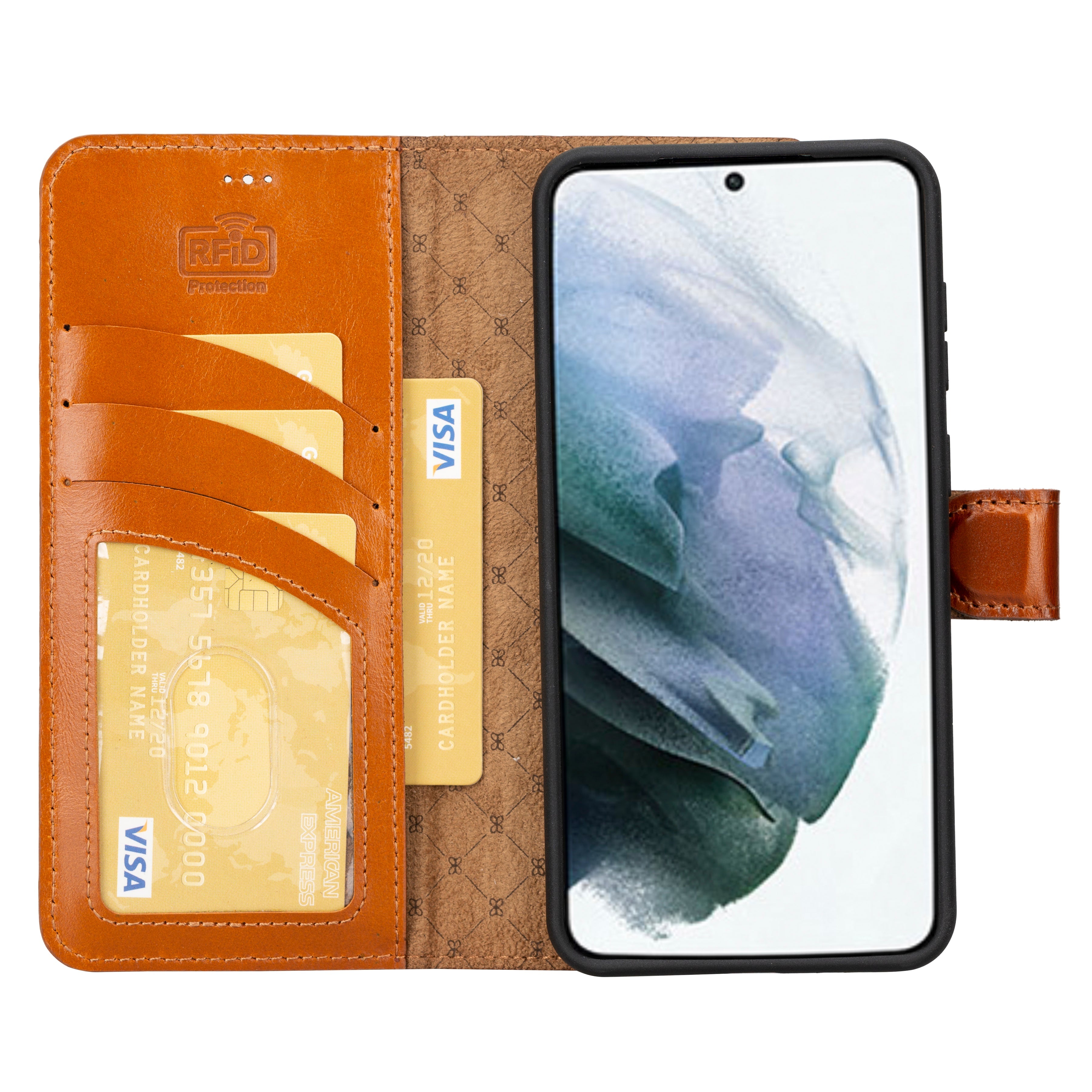 Samsung Galaxy S25 (6.2") Leather Magic Detachable Wallet Case