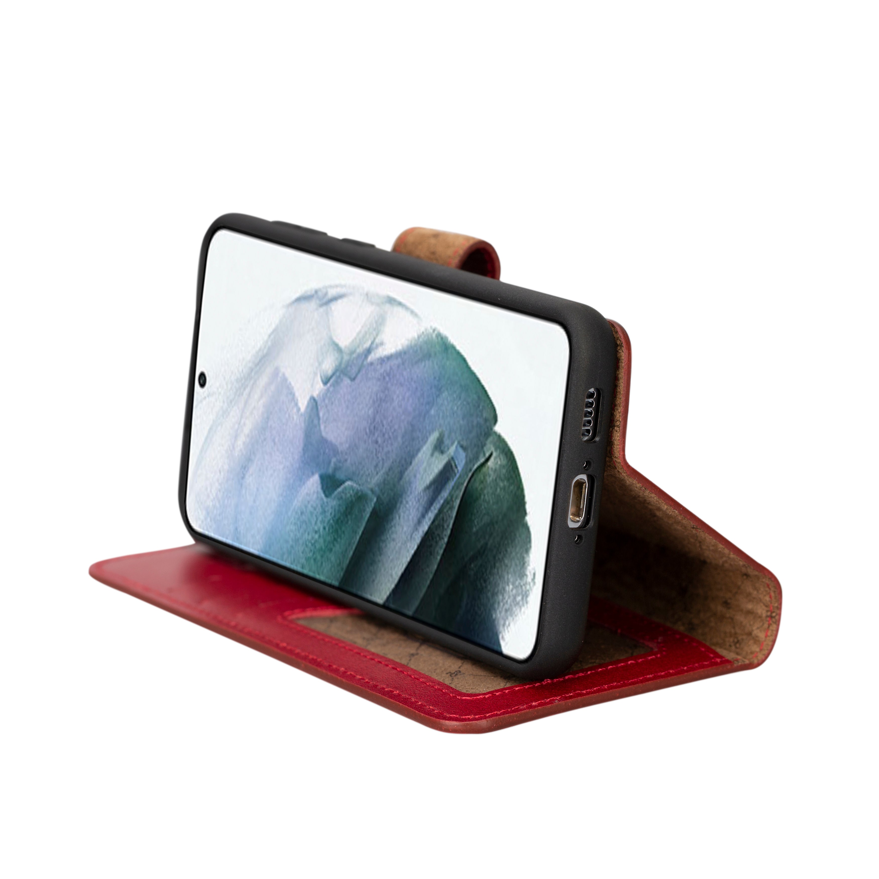 Samsung Galaxy S25 (6.2") Leather Magic Detachable Wallet Case