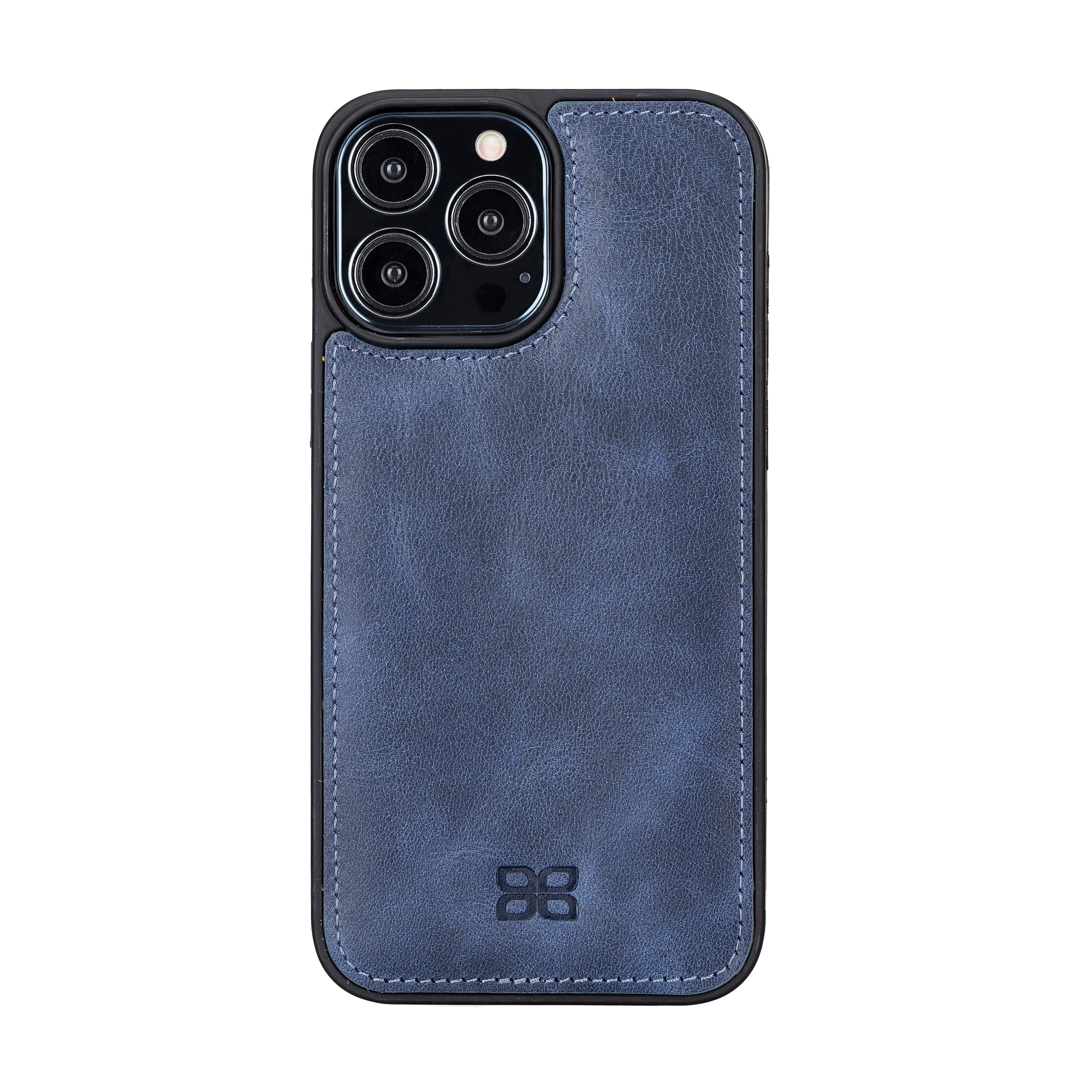 Étui portefeuille détachable en cuir véritable pour iPhone 13