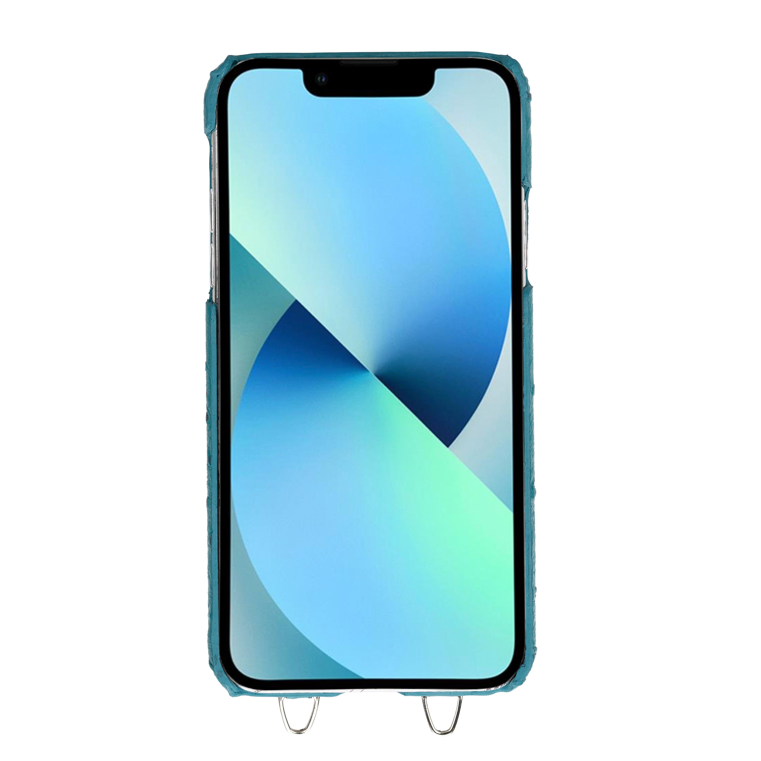 Saff iPhone 11 Series Genuine Leather Case with Crossbody Strap