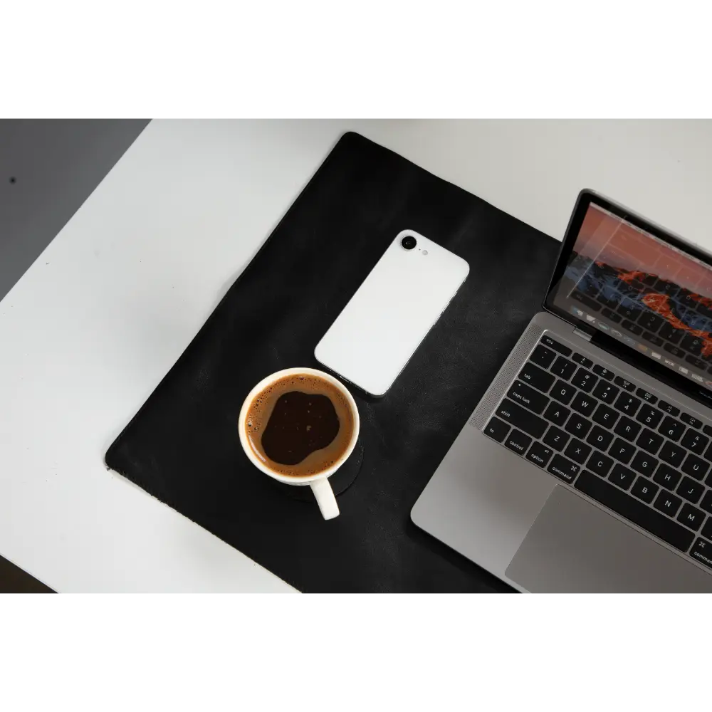 Leather Natural Desk Mat (37 cm x 80 cm)