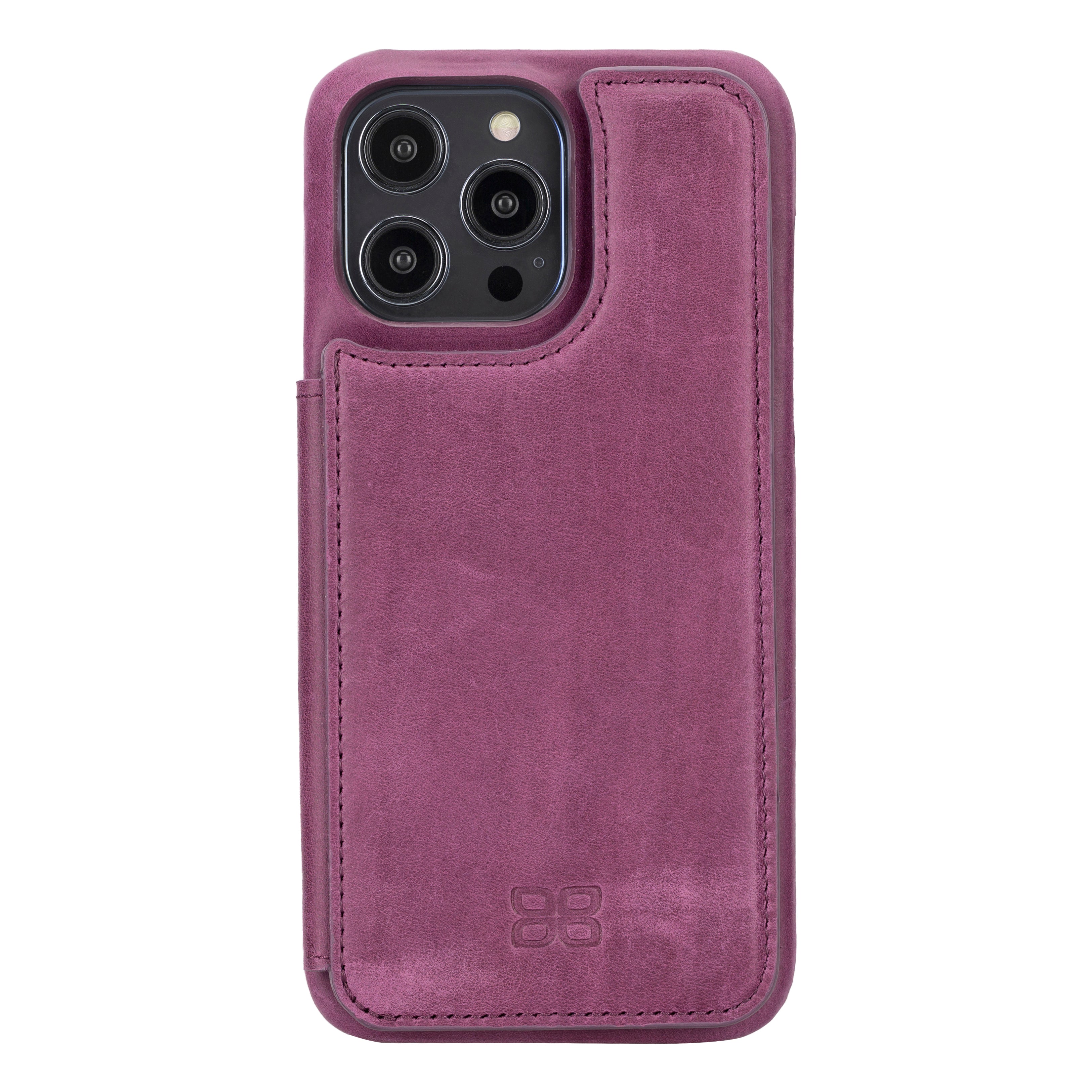 Étui portefeuille en cuir véritable Ultimate Book pour iPhone 14 Pro Max (6,7")