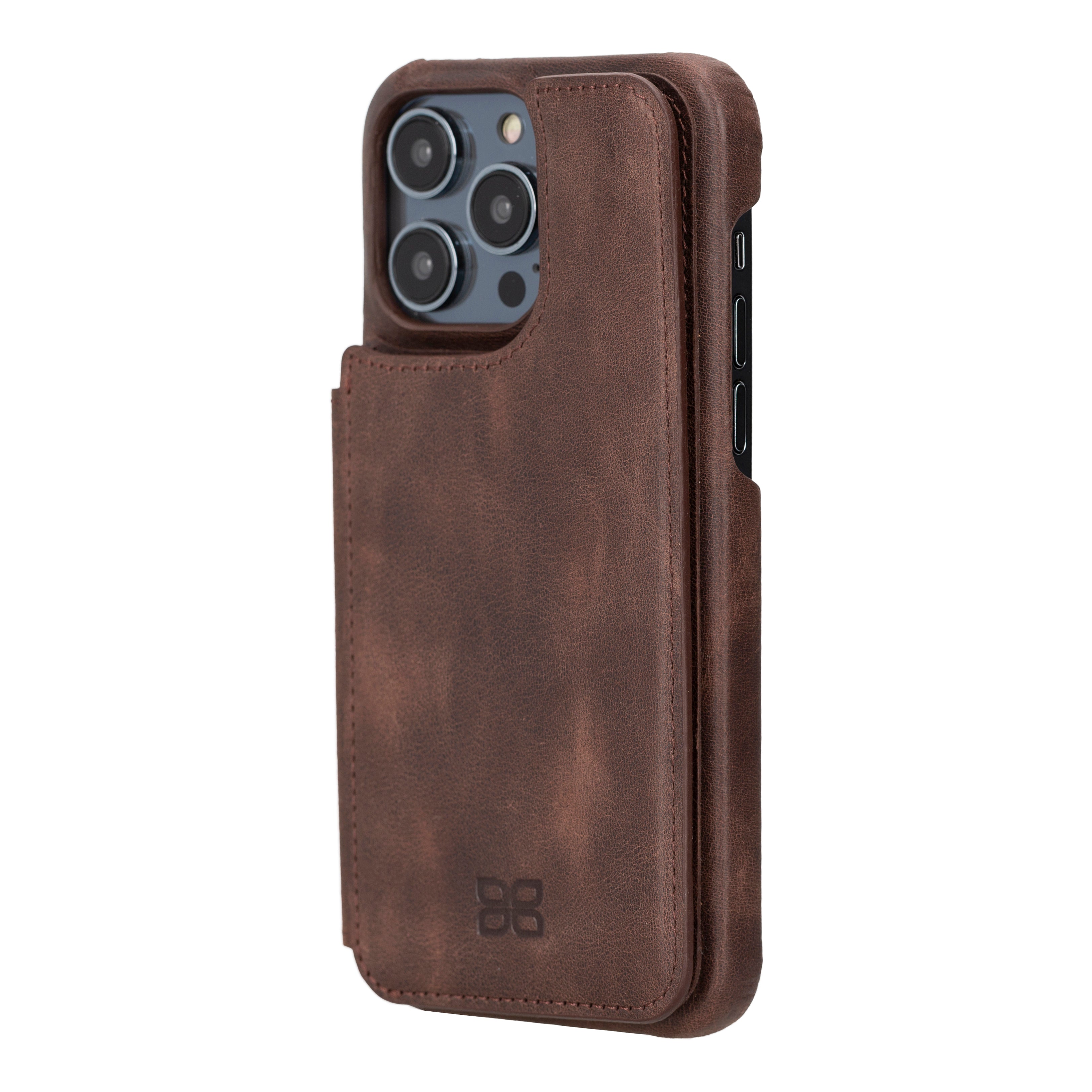 Étui portefeuille en cuir véritable Ultimate Book pour iPhone 14 Pro Max (6,7")
