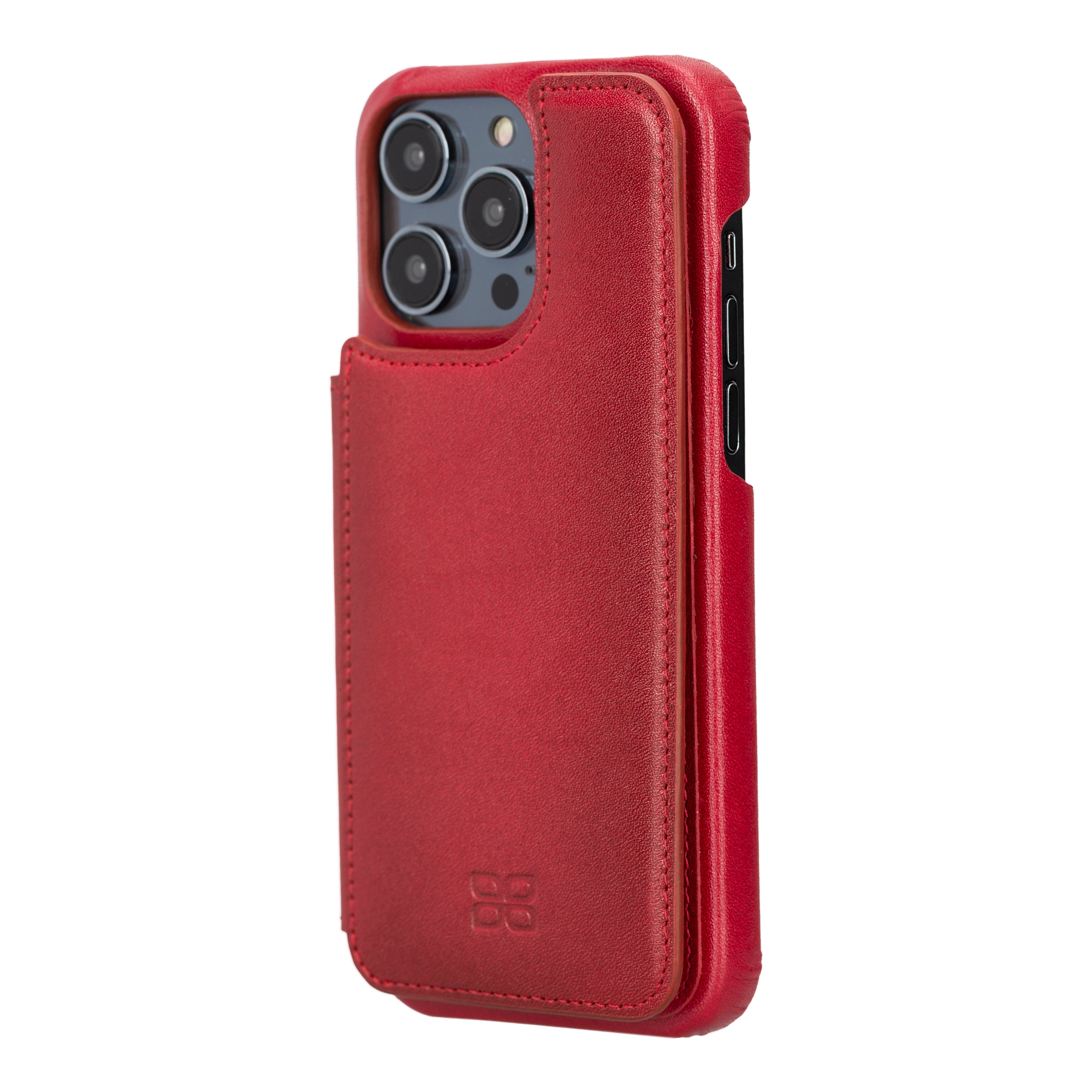 Étui portefeuille en cuir véritable Ultimate Book pour iPhone 14 Pro Max (6,7")