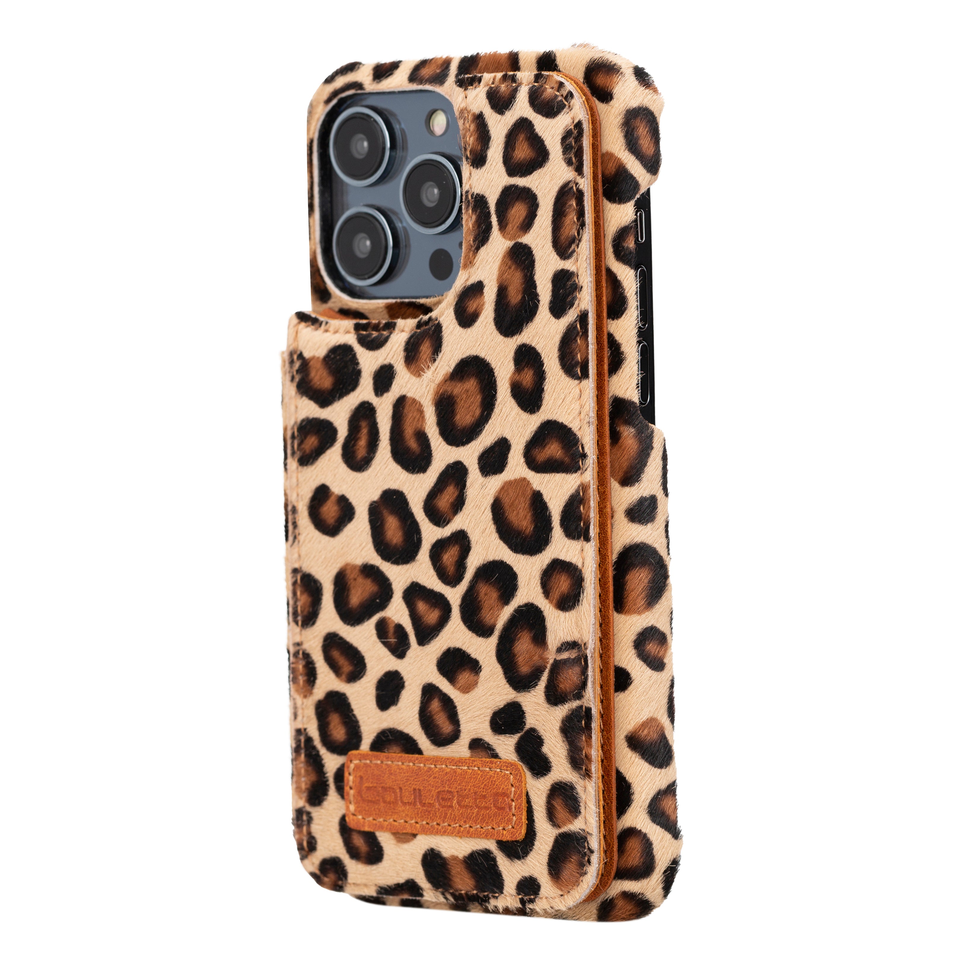 Étui portefeuille en cuir véritable Ultimate Book pour iPhone 14 Pro Max (6,7")