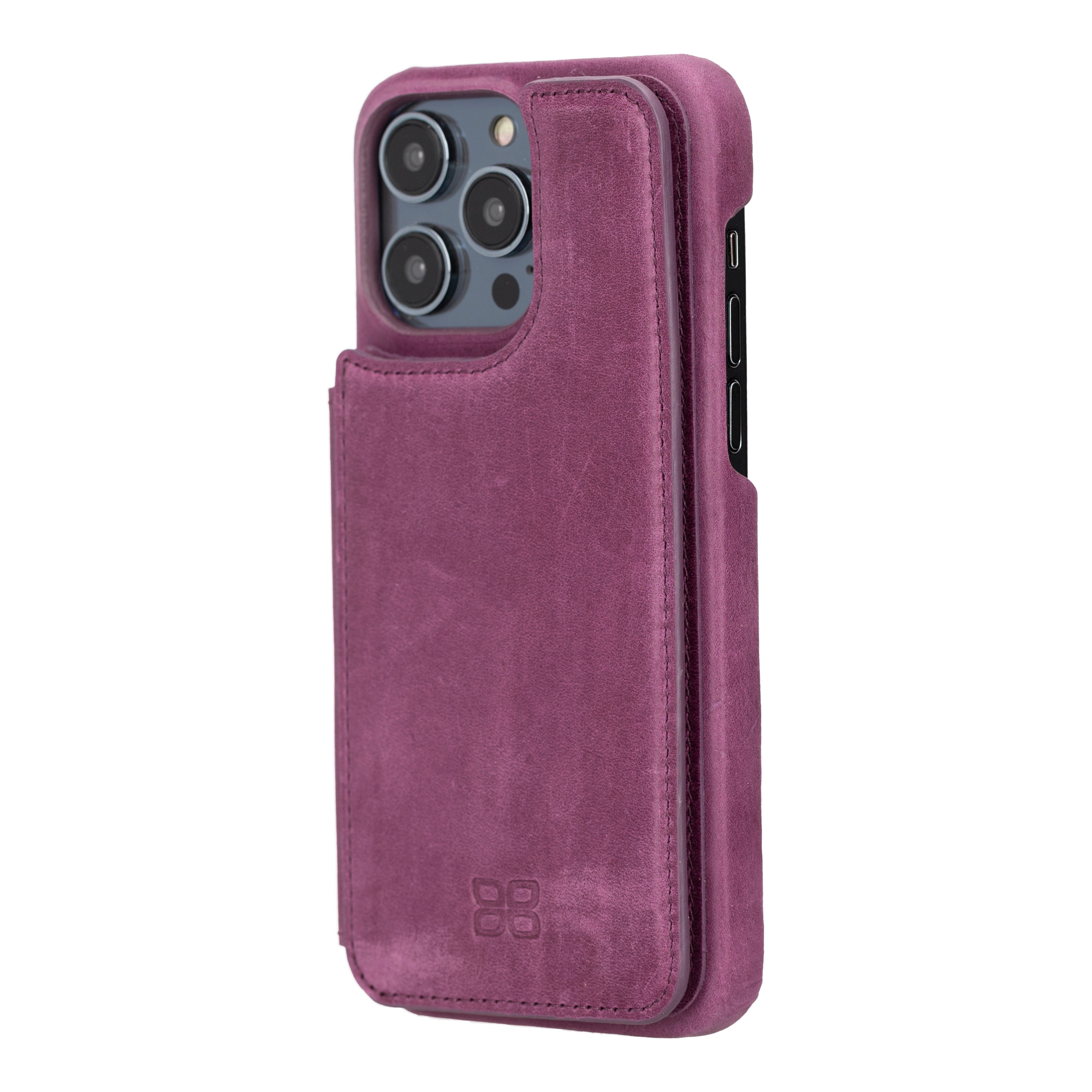 Étui portefeuille en cuir véritable Ultimate Book pour iPhone 14 Pro Max (6,7")