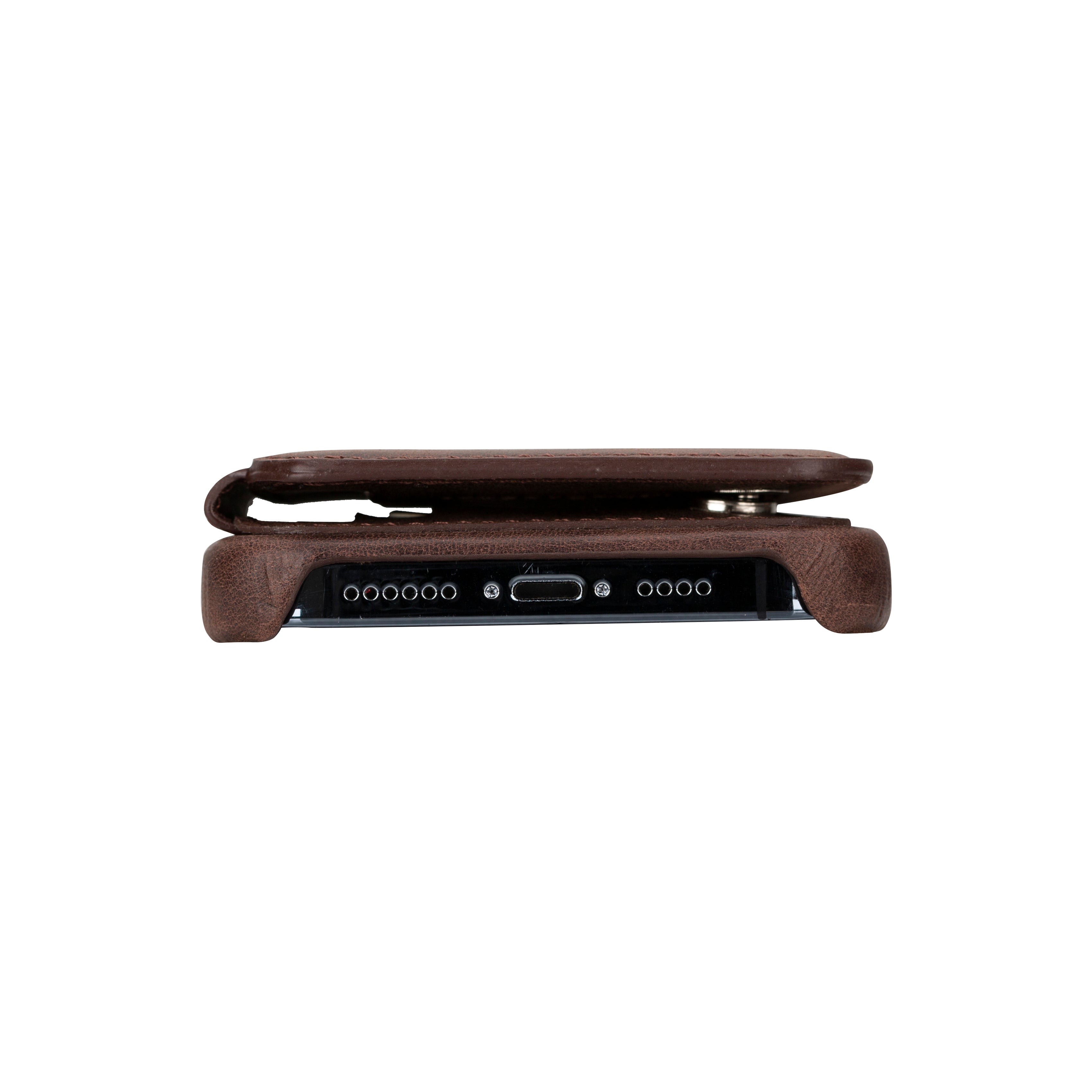 Étui portefeuille en cuir véritable Ultimate Book pour iPhone 14 Pro Max (6,7")