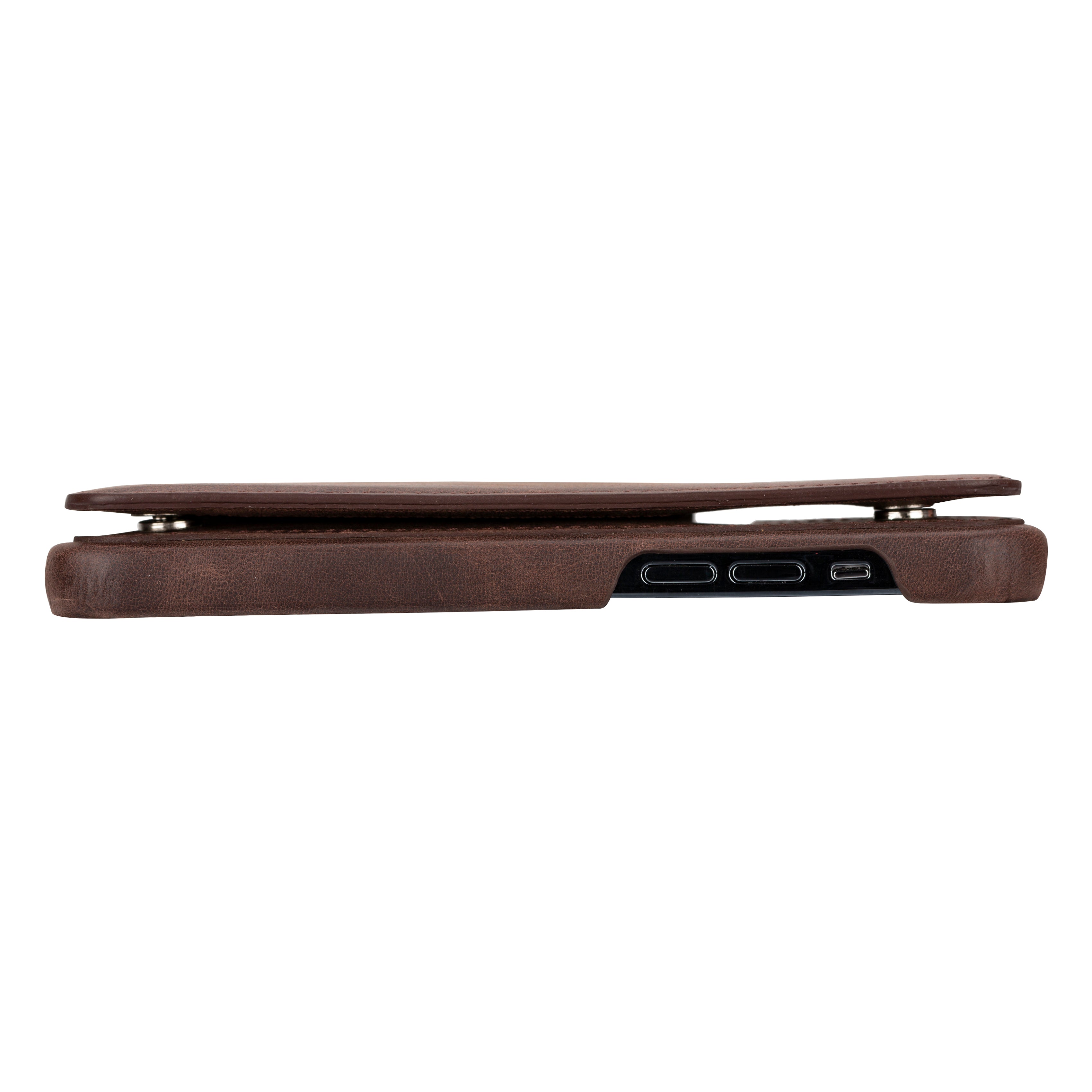 Étui portefeuille en cuir véritable Ultimate Book pour iPhone 14 Pro Max (6,7")
