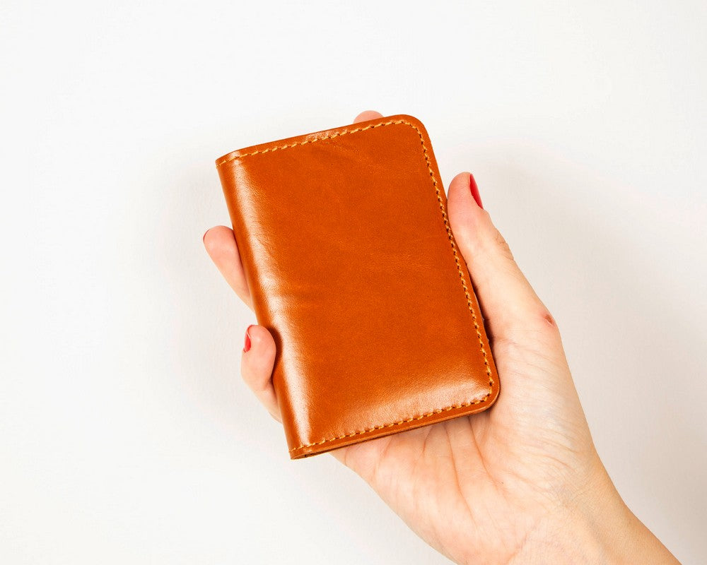 Porte-cartes en cuir Enrico