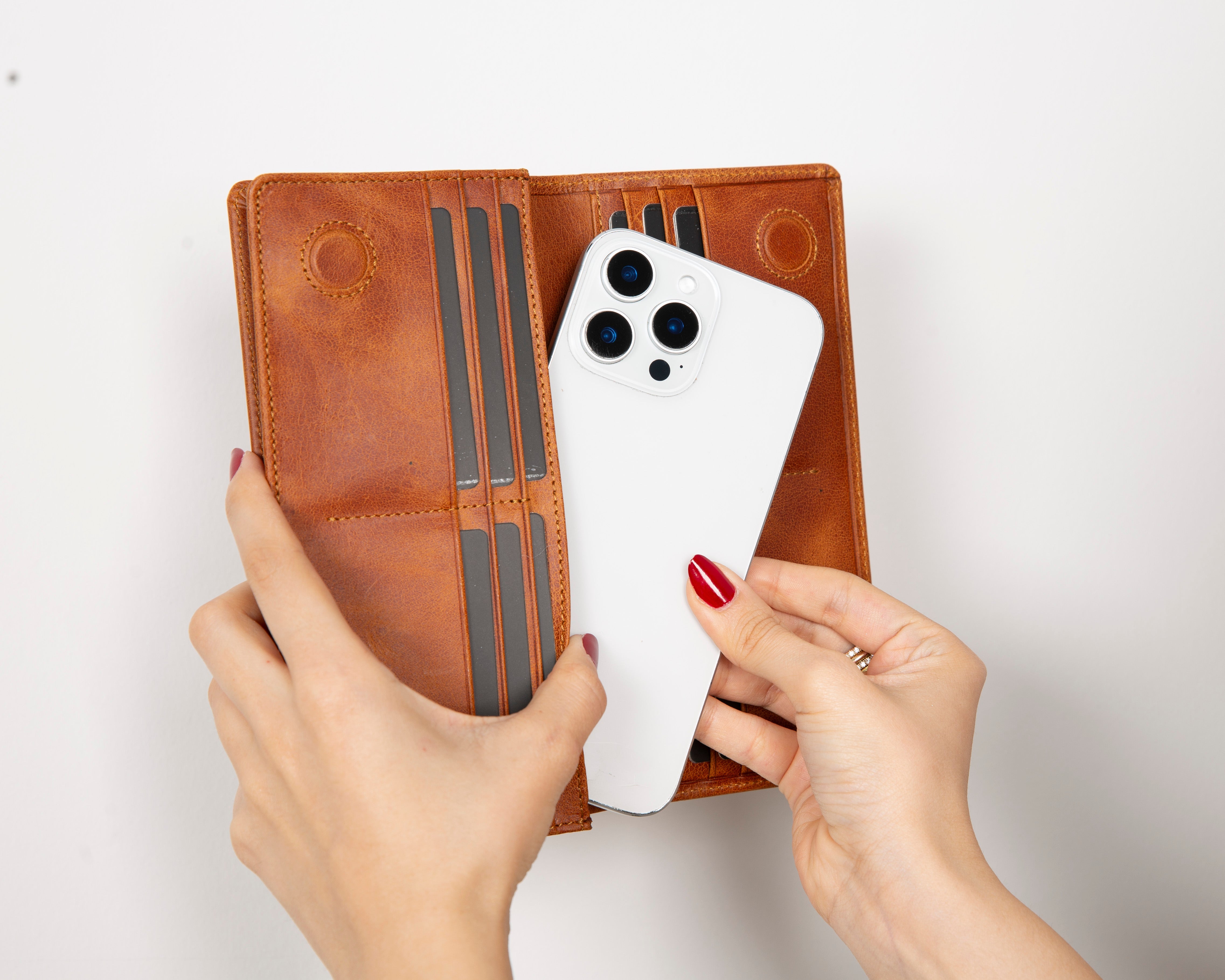 Aura Genuine Leather Universal Wallet