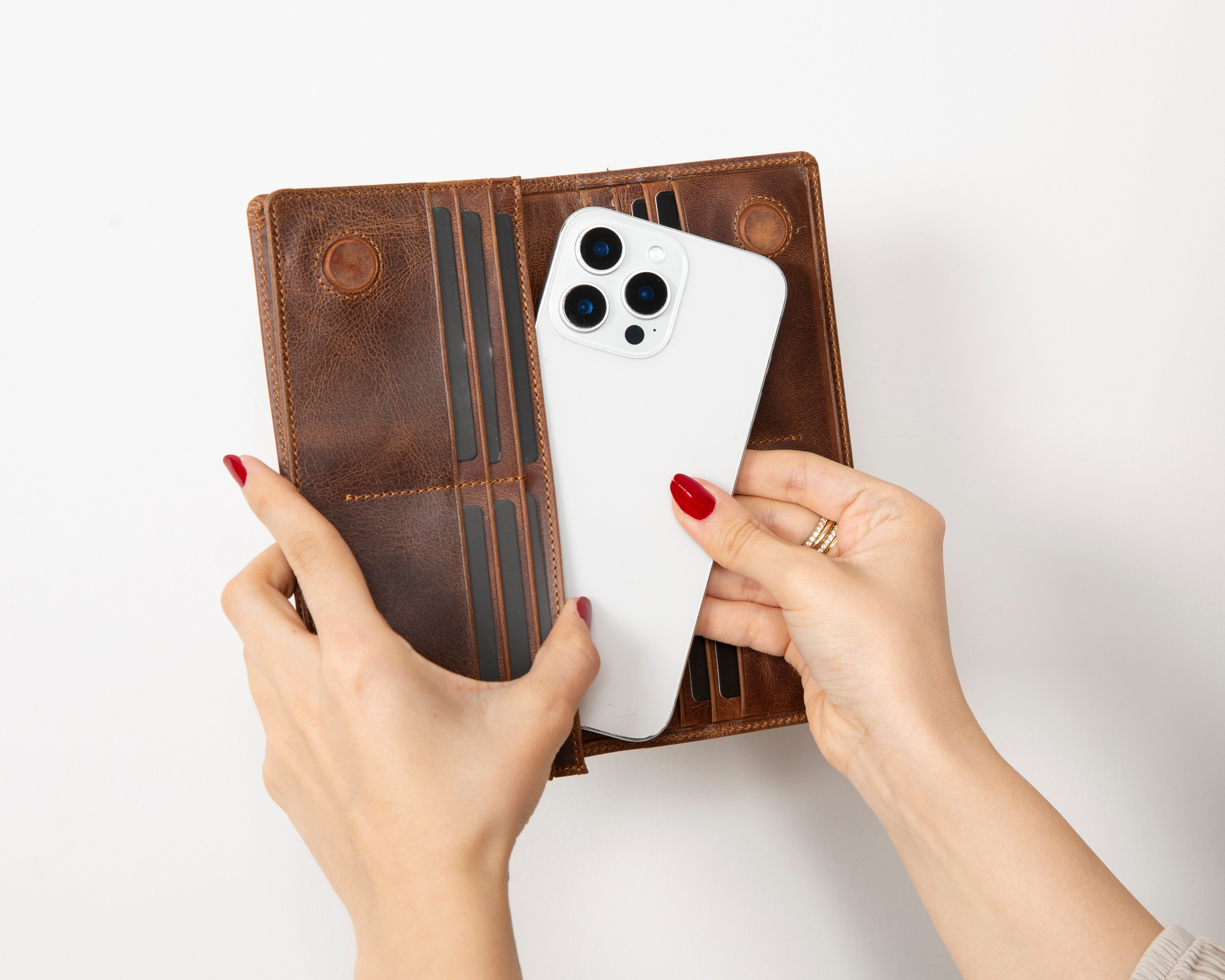 Aura Genuine Leather Universal Wallet
