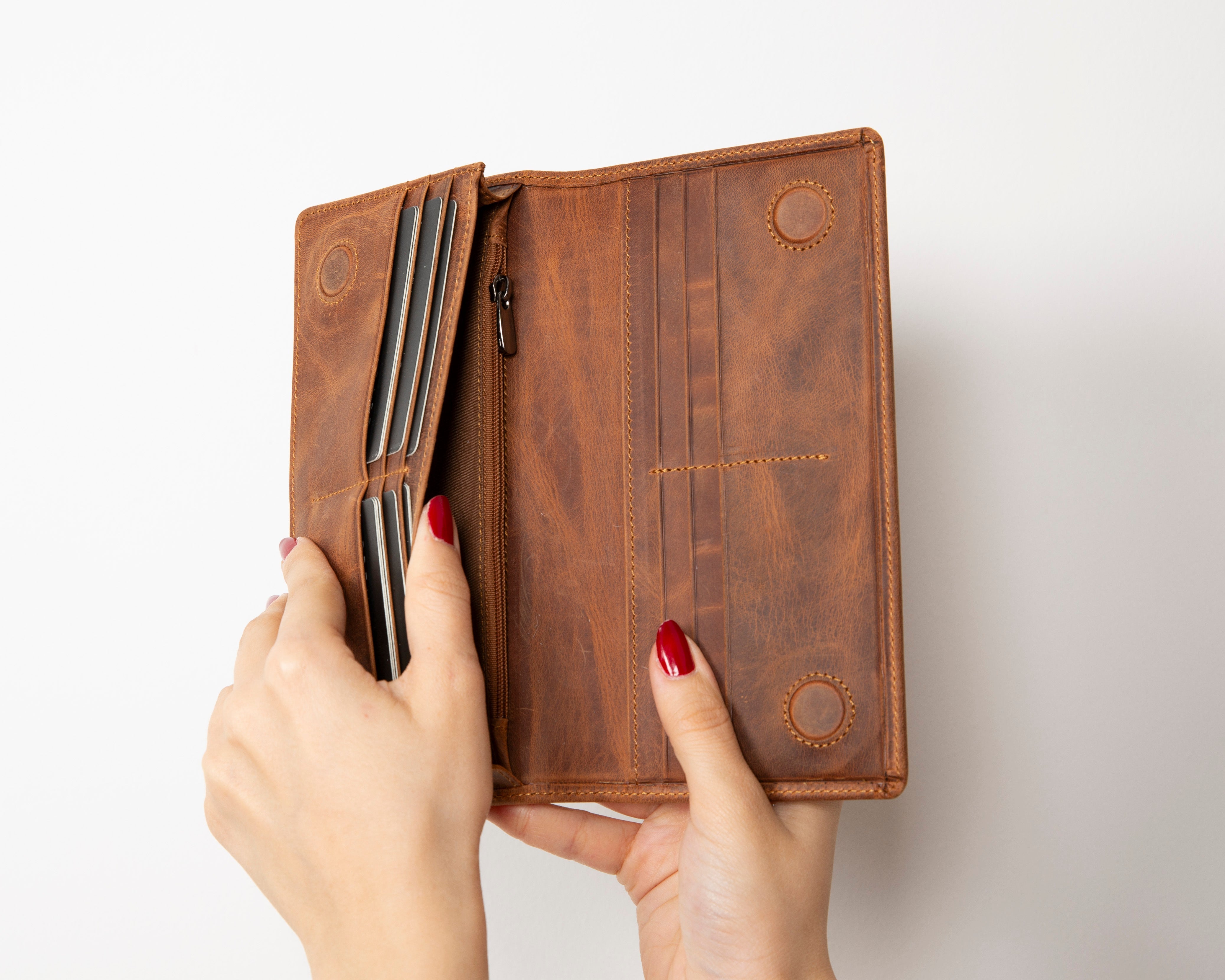 Aura Genuine Leather Universal Wallet