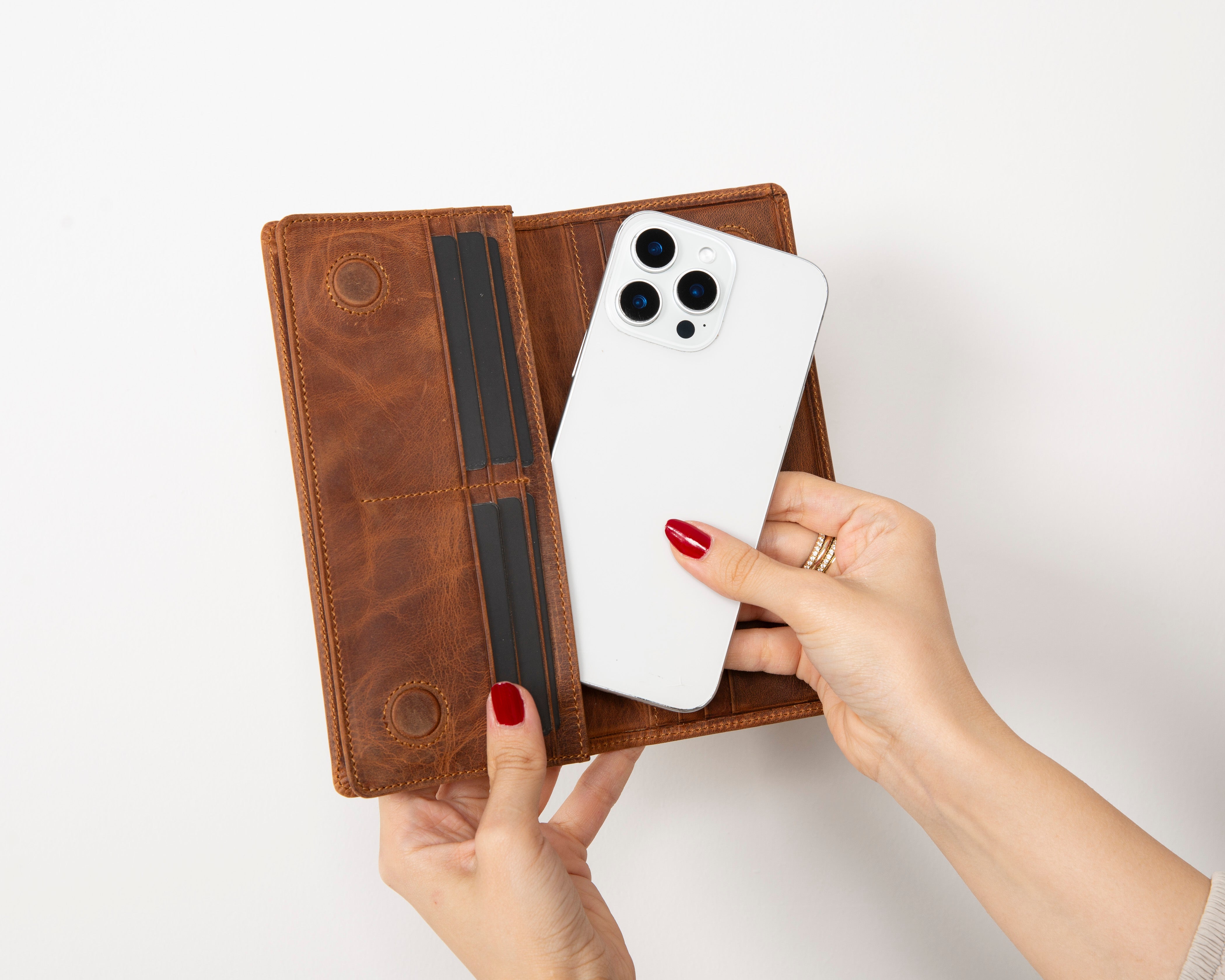 Aura Genuine Leather Universal Wallet