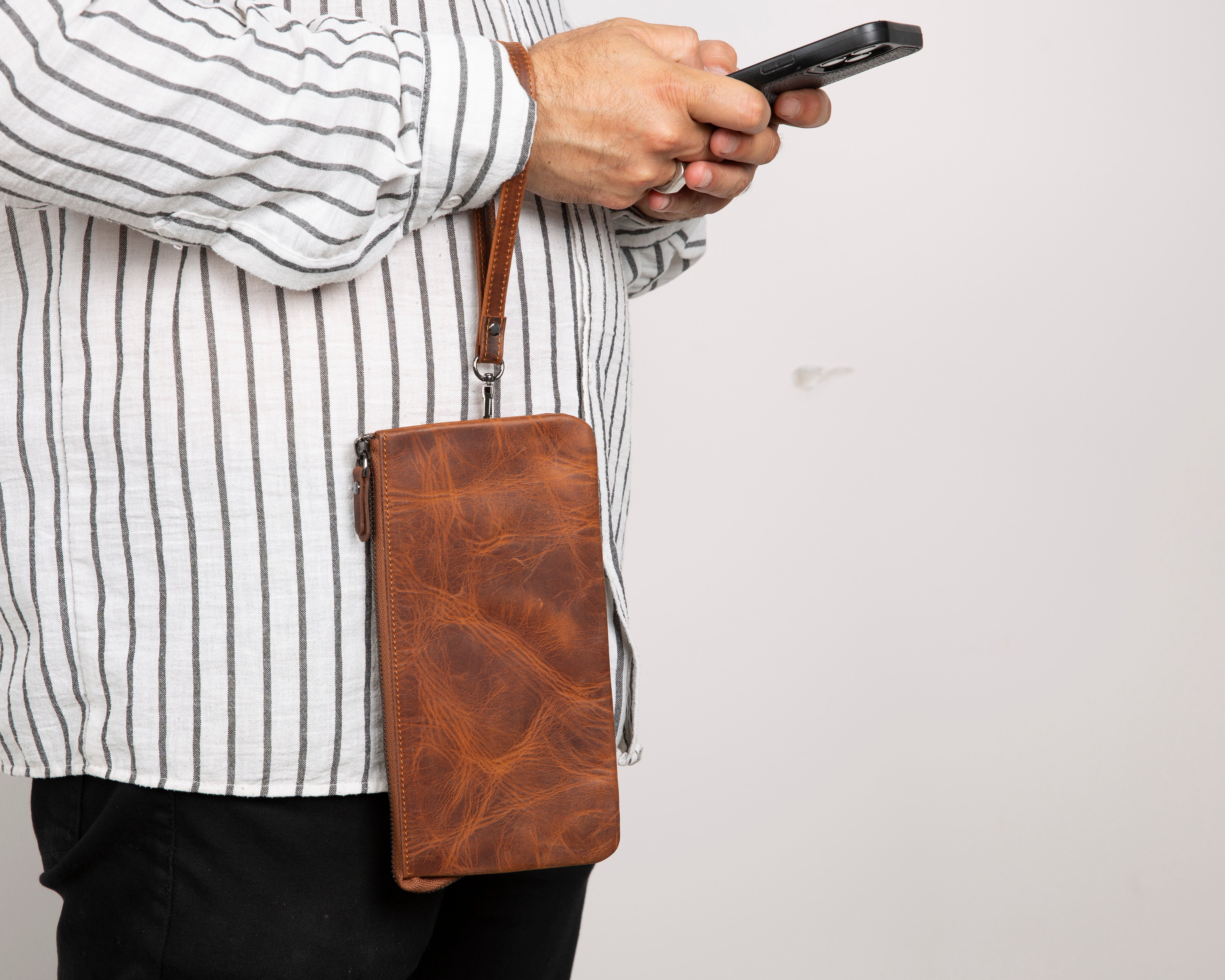 Pochette en cuir Majeste