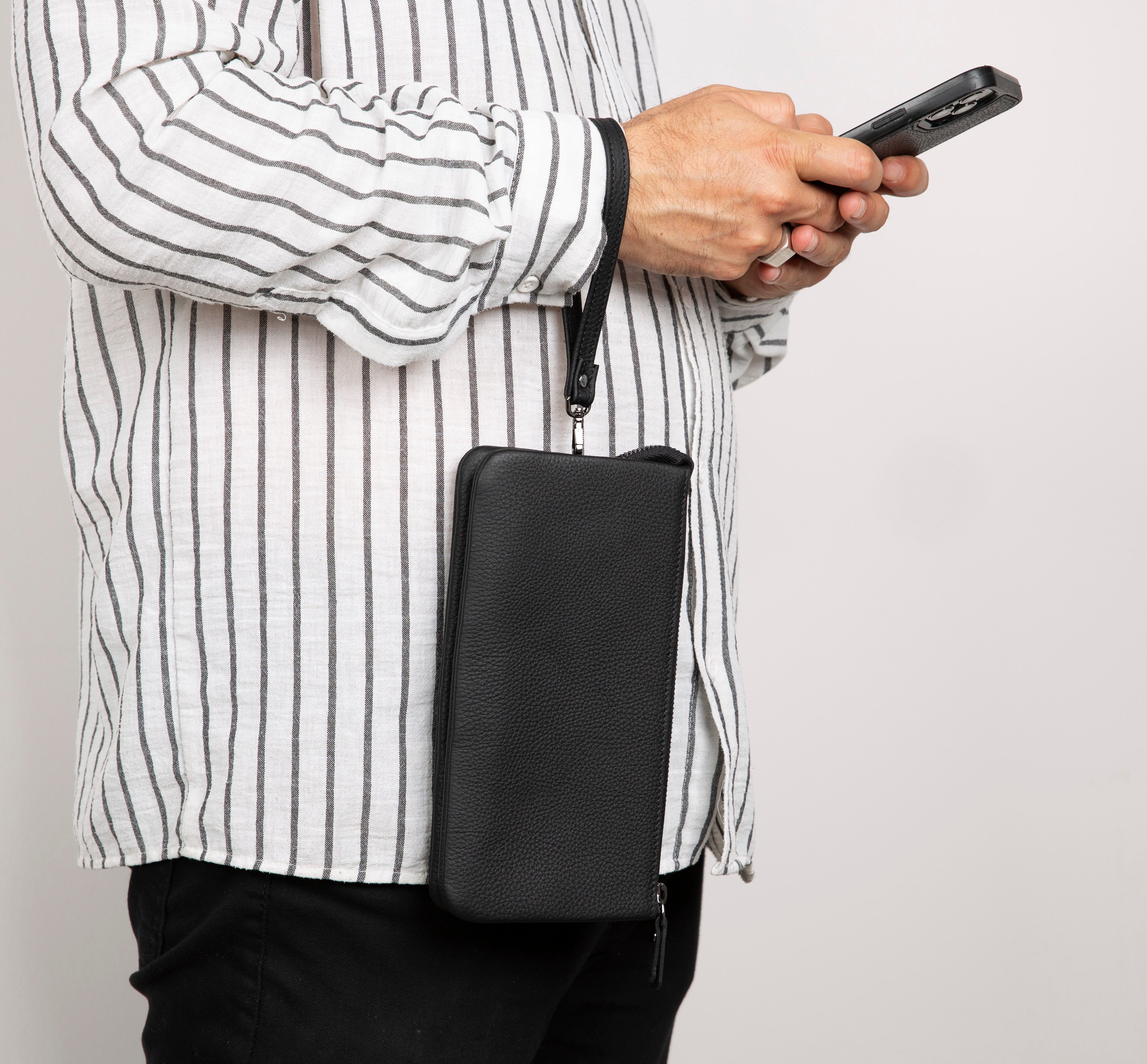 Pochette en cuir Majeste