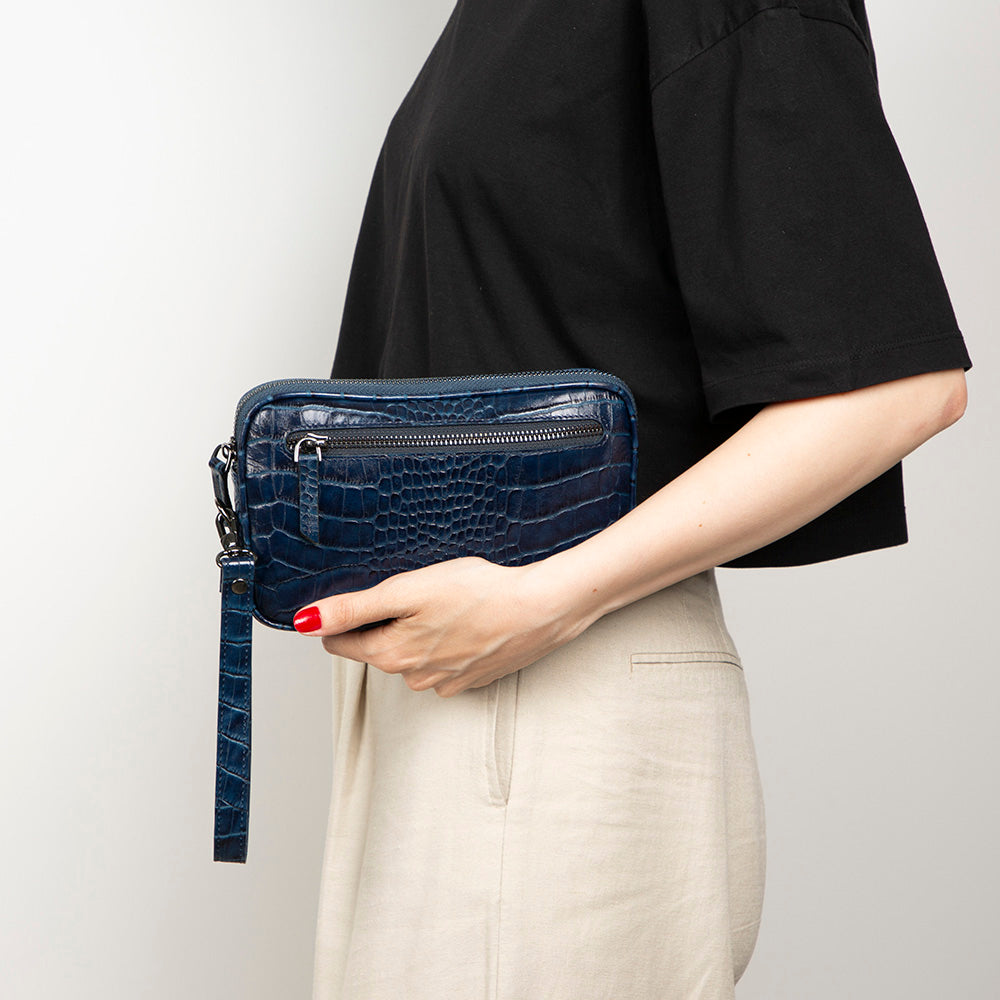Noma Genuine Leather Clutch Bag