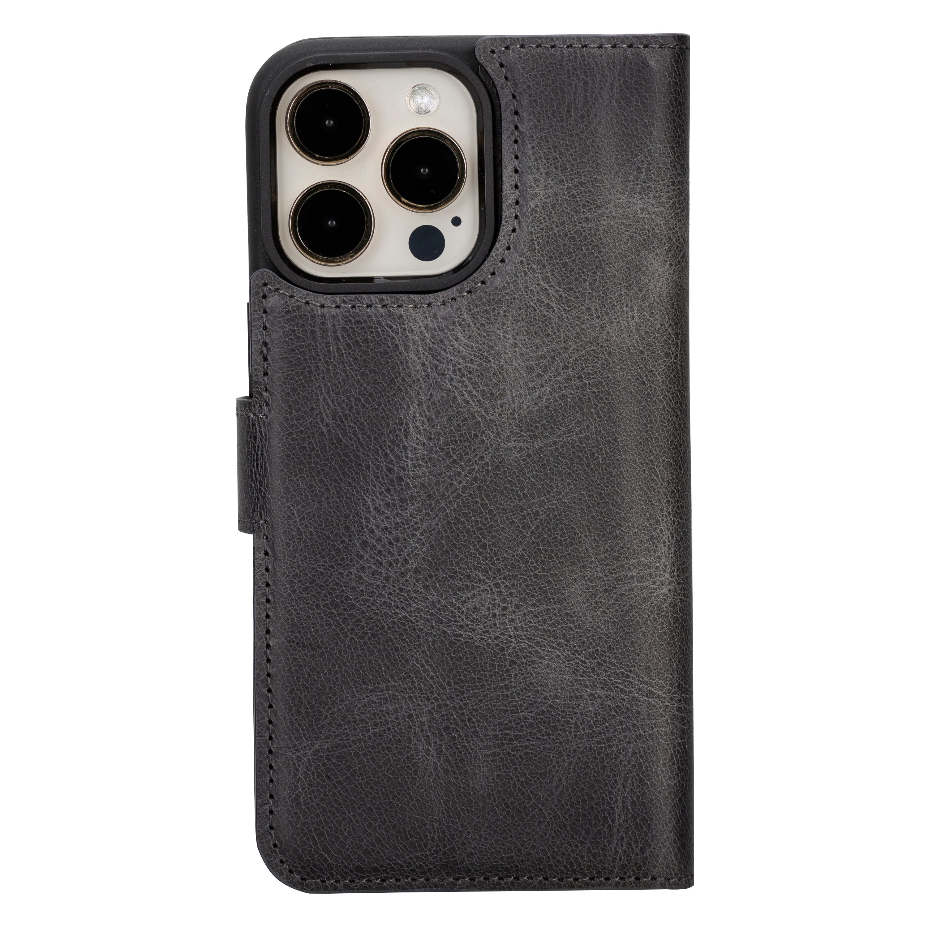 Étui portefeuille amovible en cuir pour iPhone 17 Pro Max