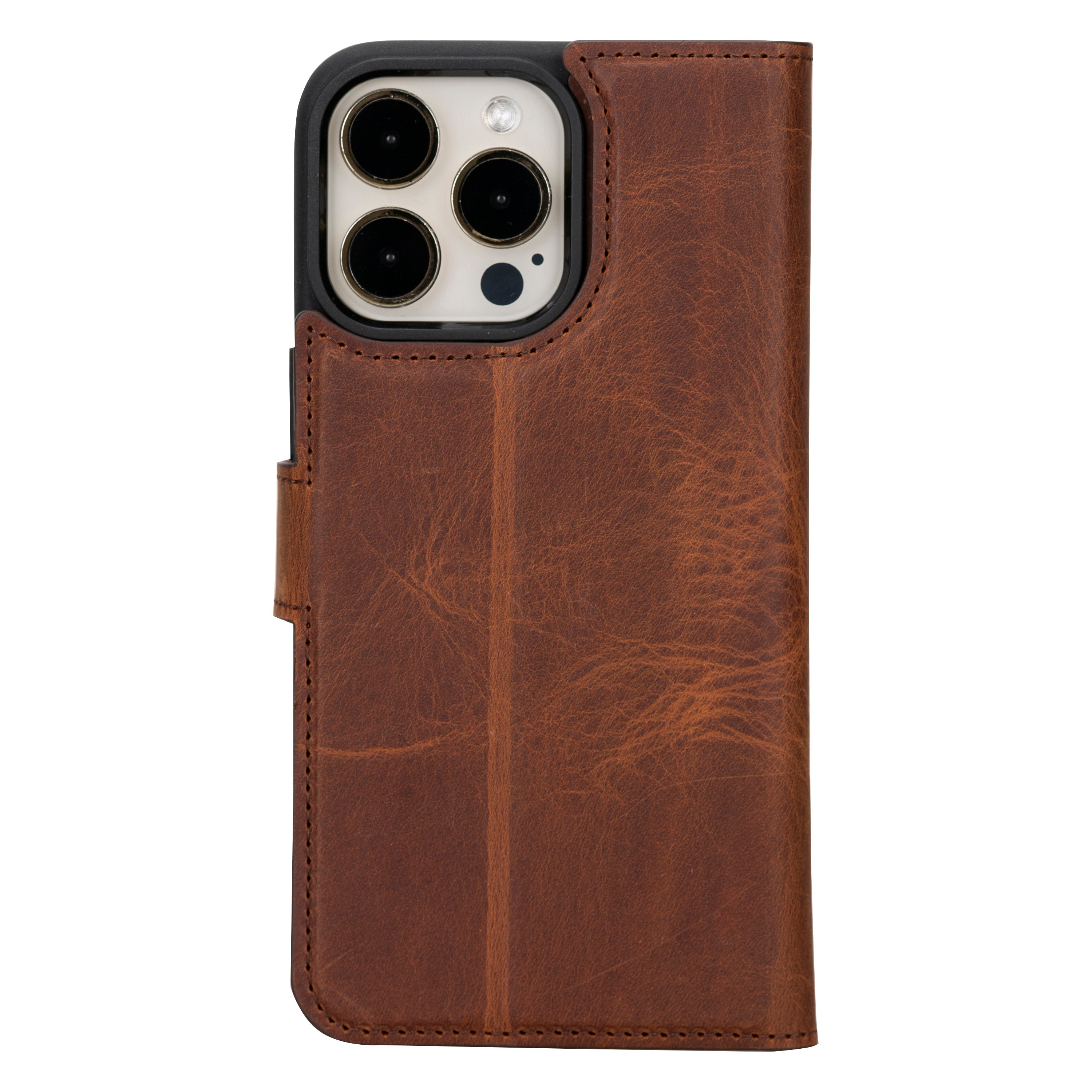 Étui portefeuille amovible en cuir pour iPhone 17 Pro Max