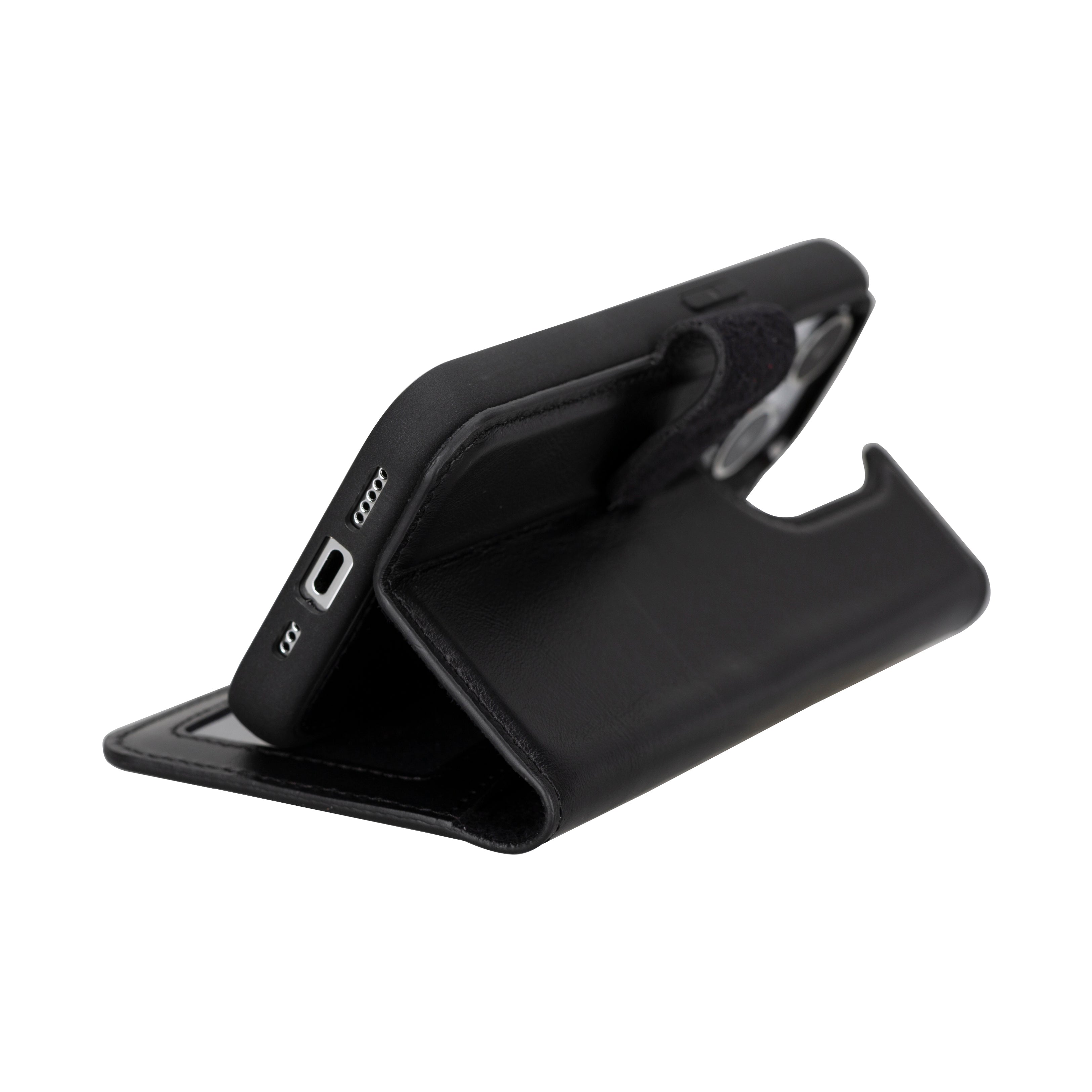 Étui portefeuille amovible en cuir pour iPhone 17 Pro Max