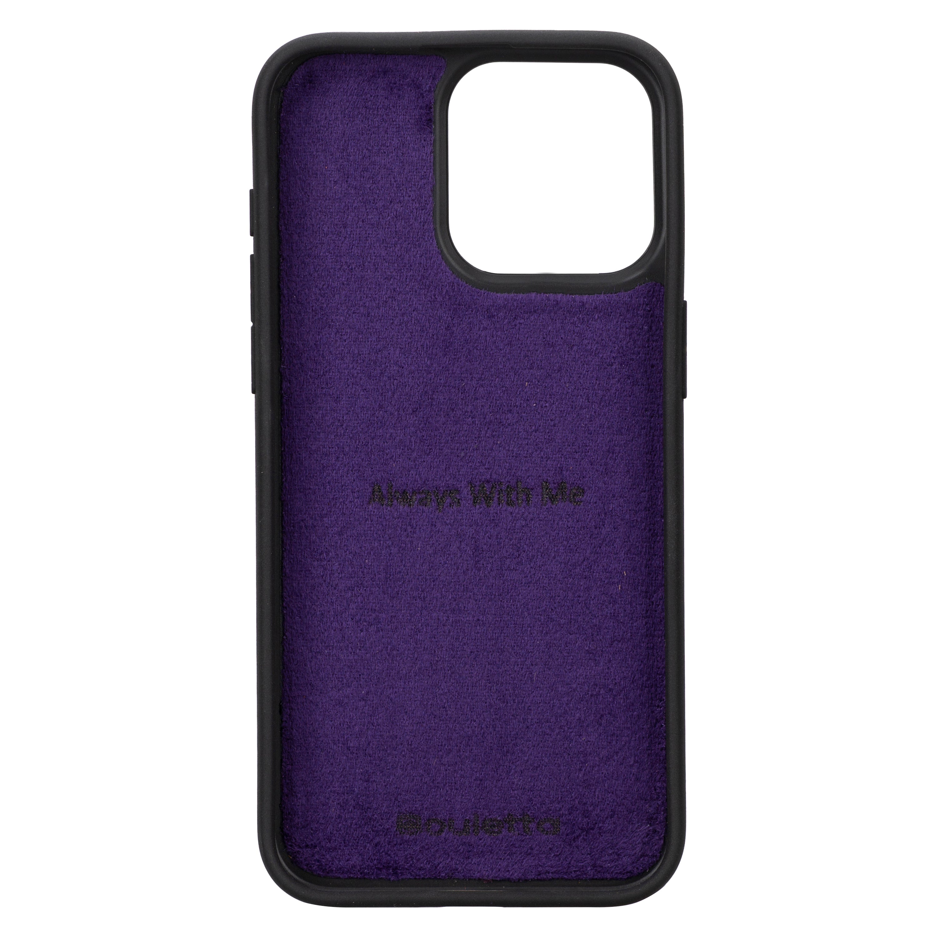 Coque arrière en cuir véritable pour iPhone 15 Pro Max (6,7 pouces) avec porte-cartes