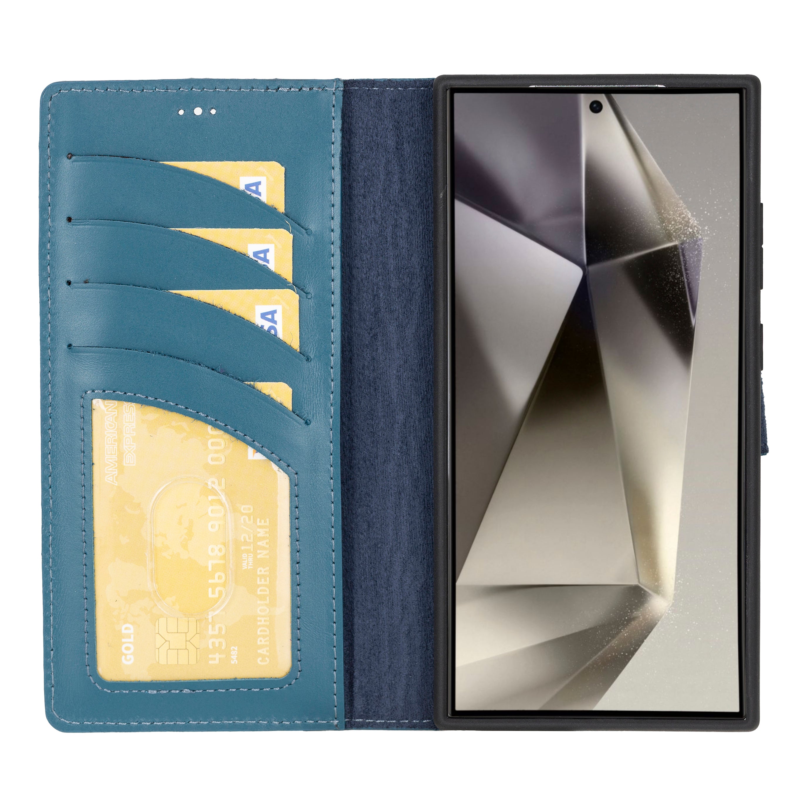Samsung Galaxy S24 (6.2") Leather Detachable Wallet Case